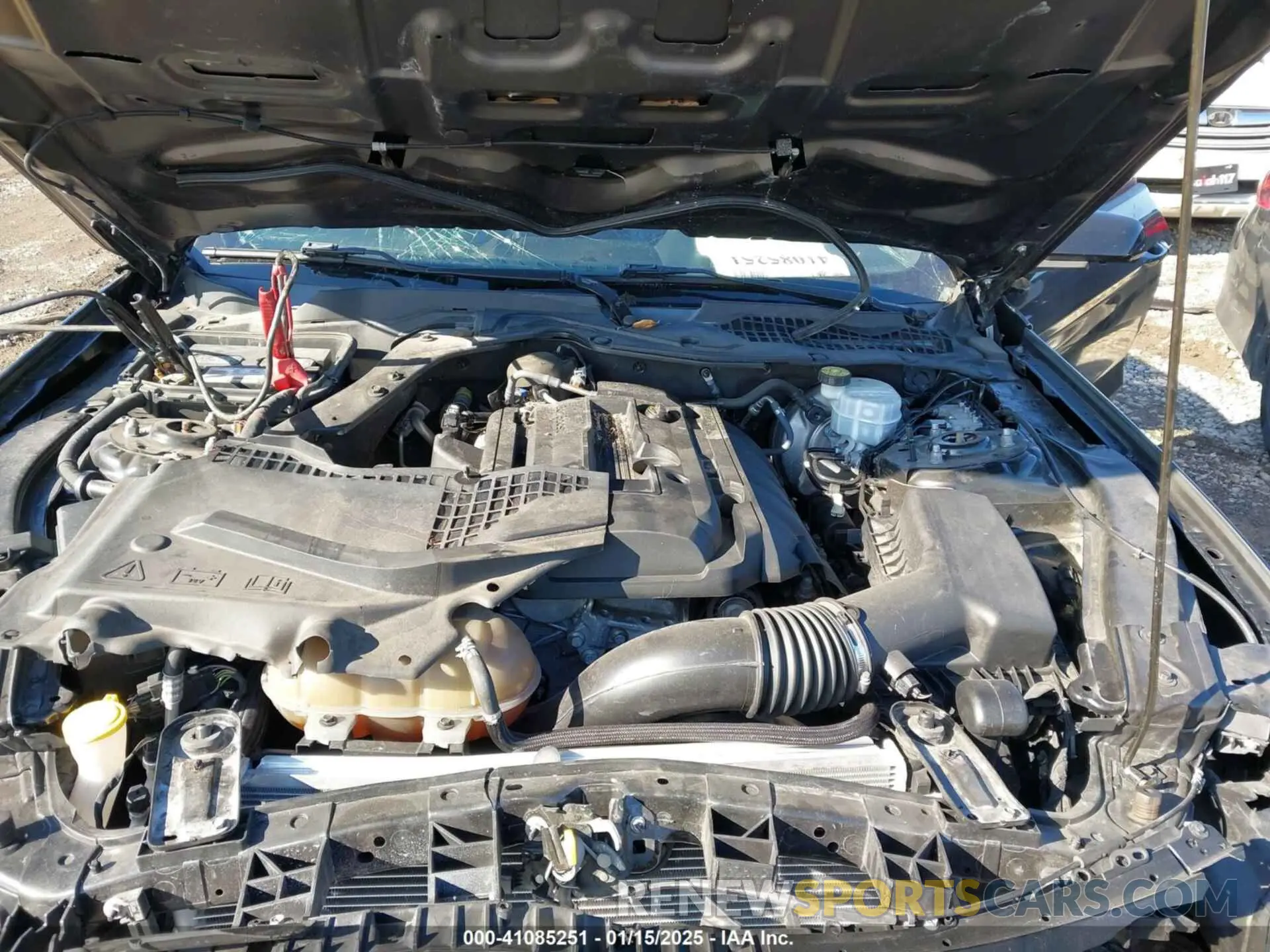 10 Photograph of a damaged car 1FA6P8TH8K5173458 FORD MUSTANG 2019