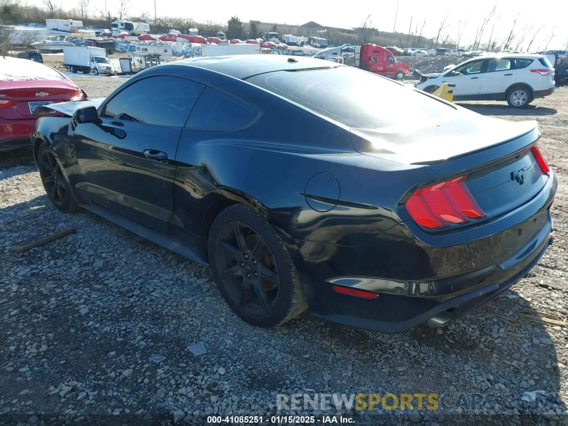 3 Photograph of a damaged car 1FA6P8TH8K5173458 FORD MUSTANG 2019
