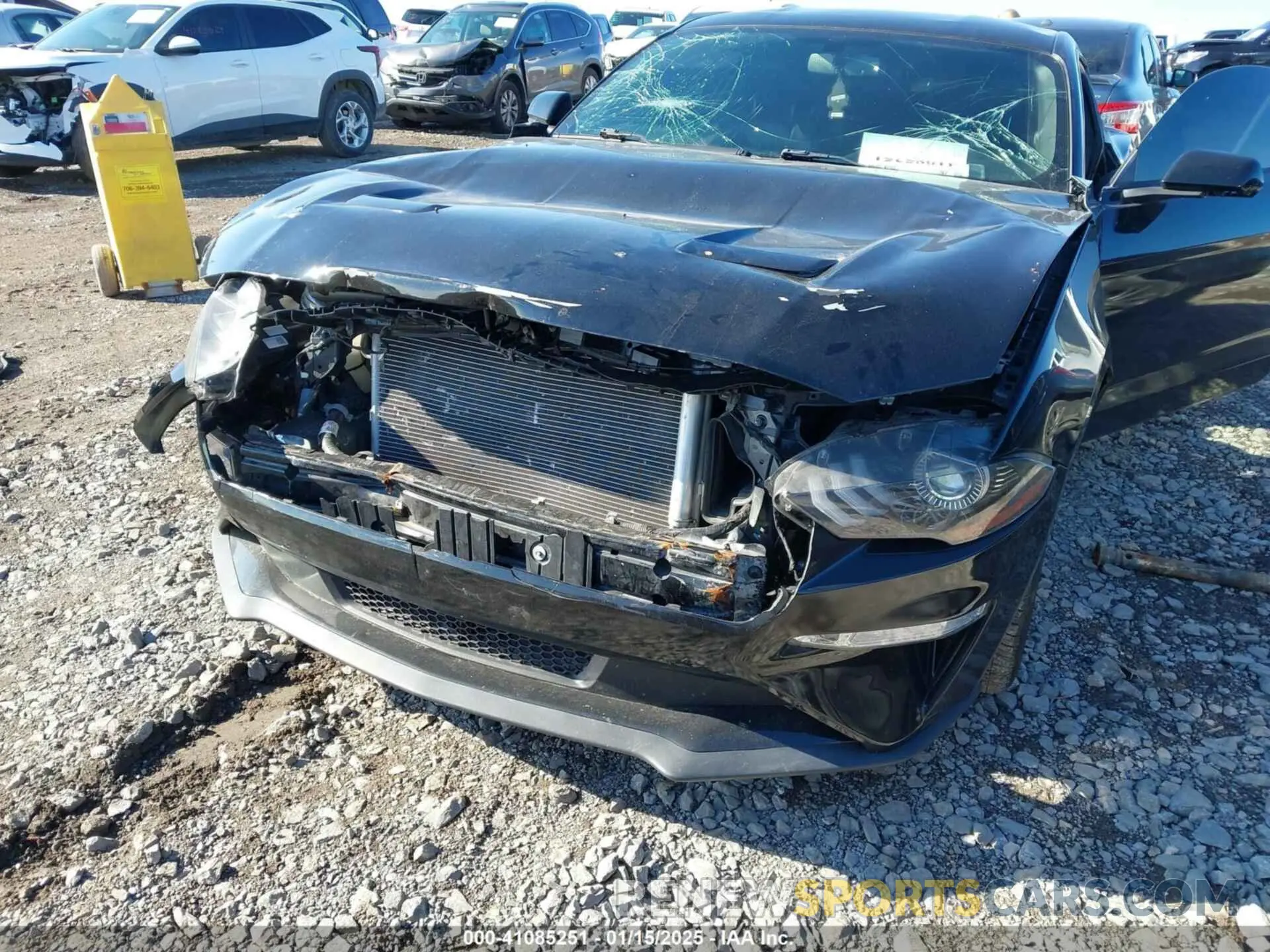 6 Photograph of a damaged car 1FA6P8TH8K5173458 FORD MUSTANG 2019