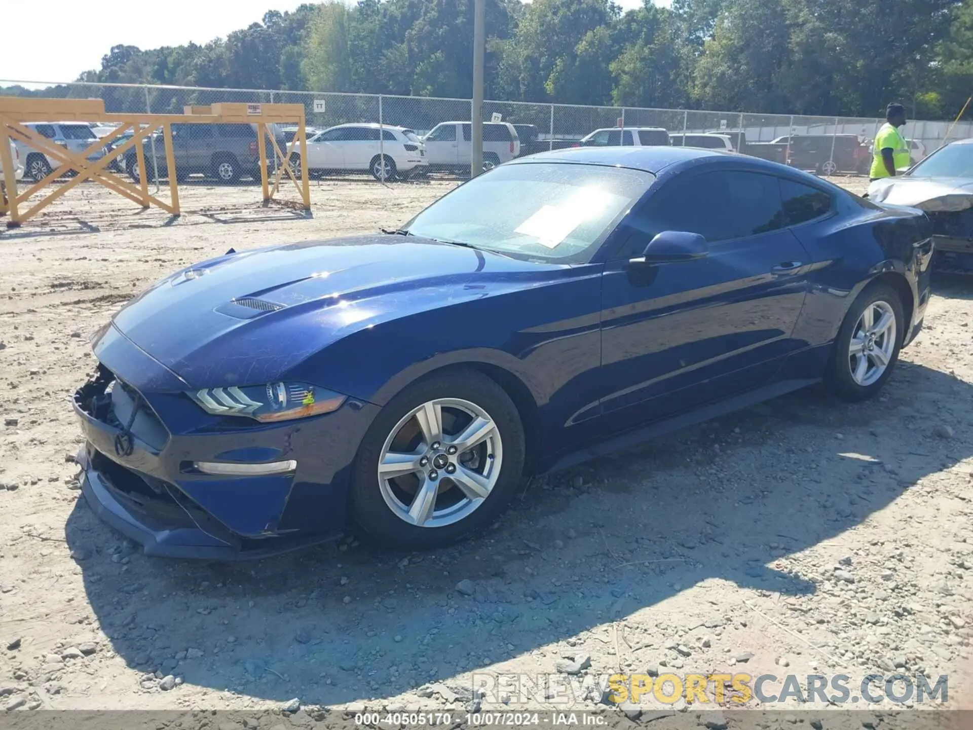 2 Photograph of a damaged car 1FA6P8TH8K5177915 FORD MUSTANG 2019