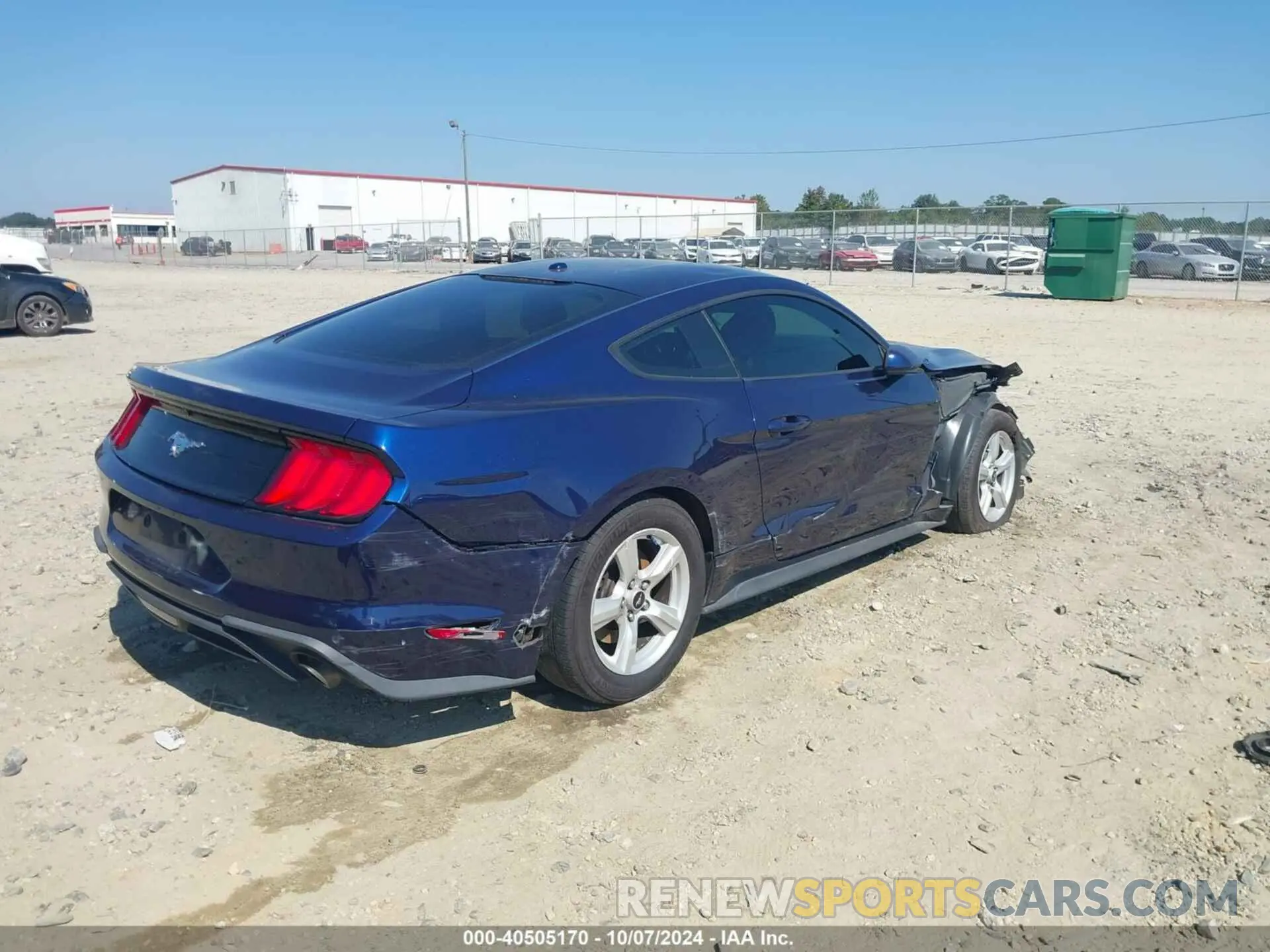 4 Photograph of a damaged car 1FA6P8TH8K5177915 FORD MUSTANG 2019