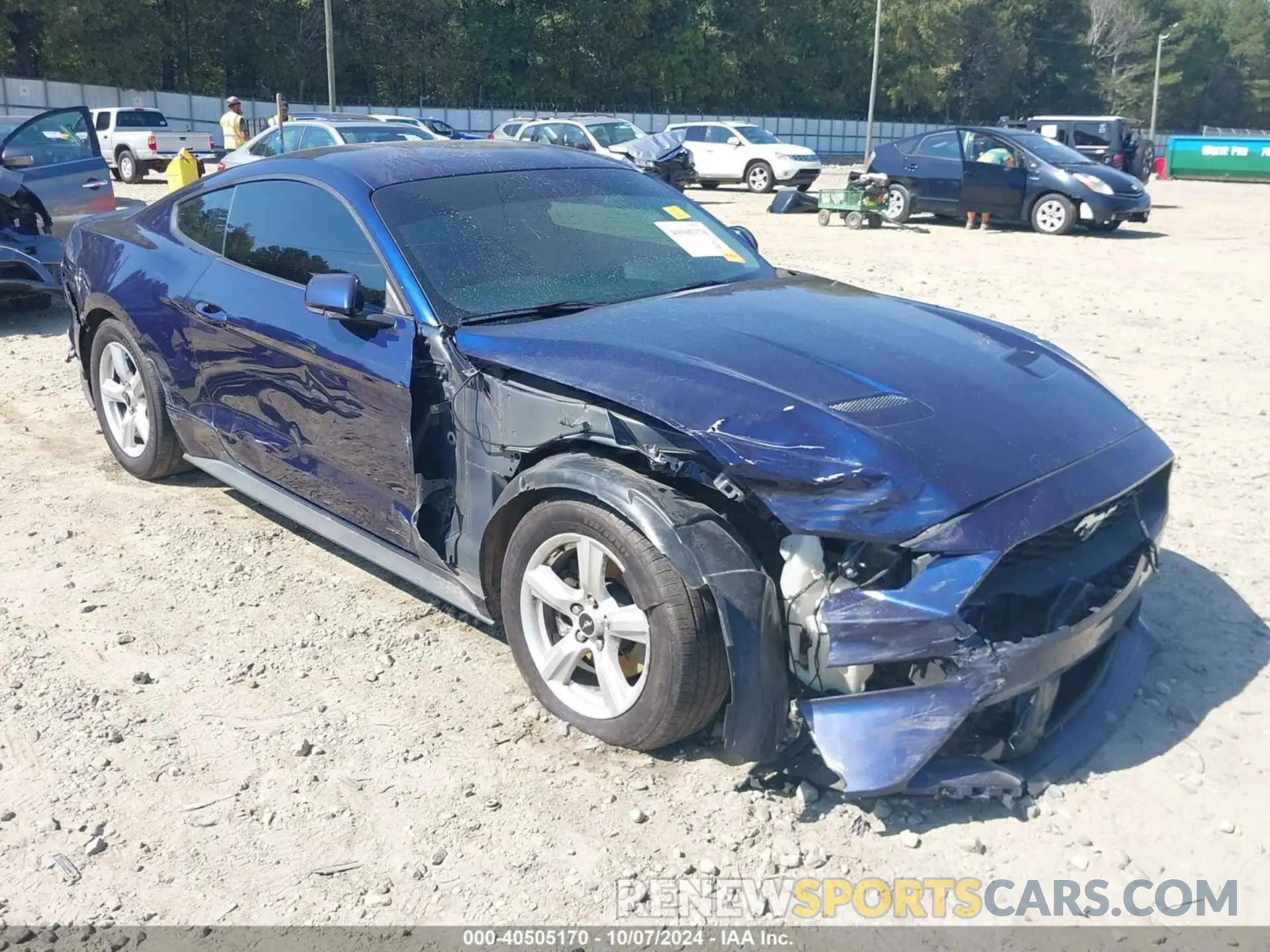 5 Photograph of a damaged car 1FA6P8TH8K5177915 FORD MUSTANG 2019