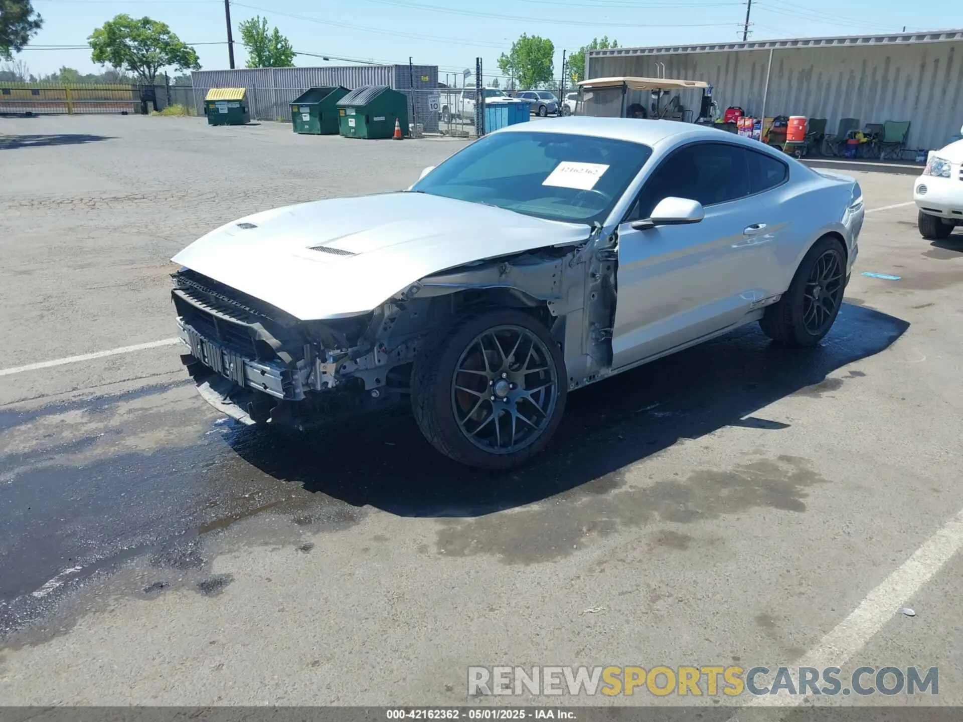2 Photograph of a damaged car 1FA6P8TH8K5194620 FORD MUSTANG 2019