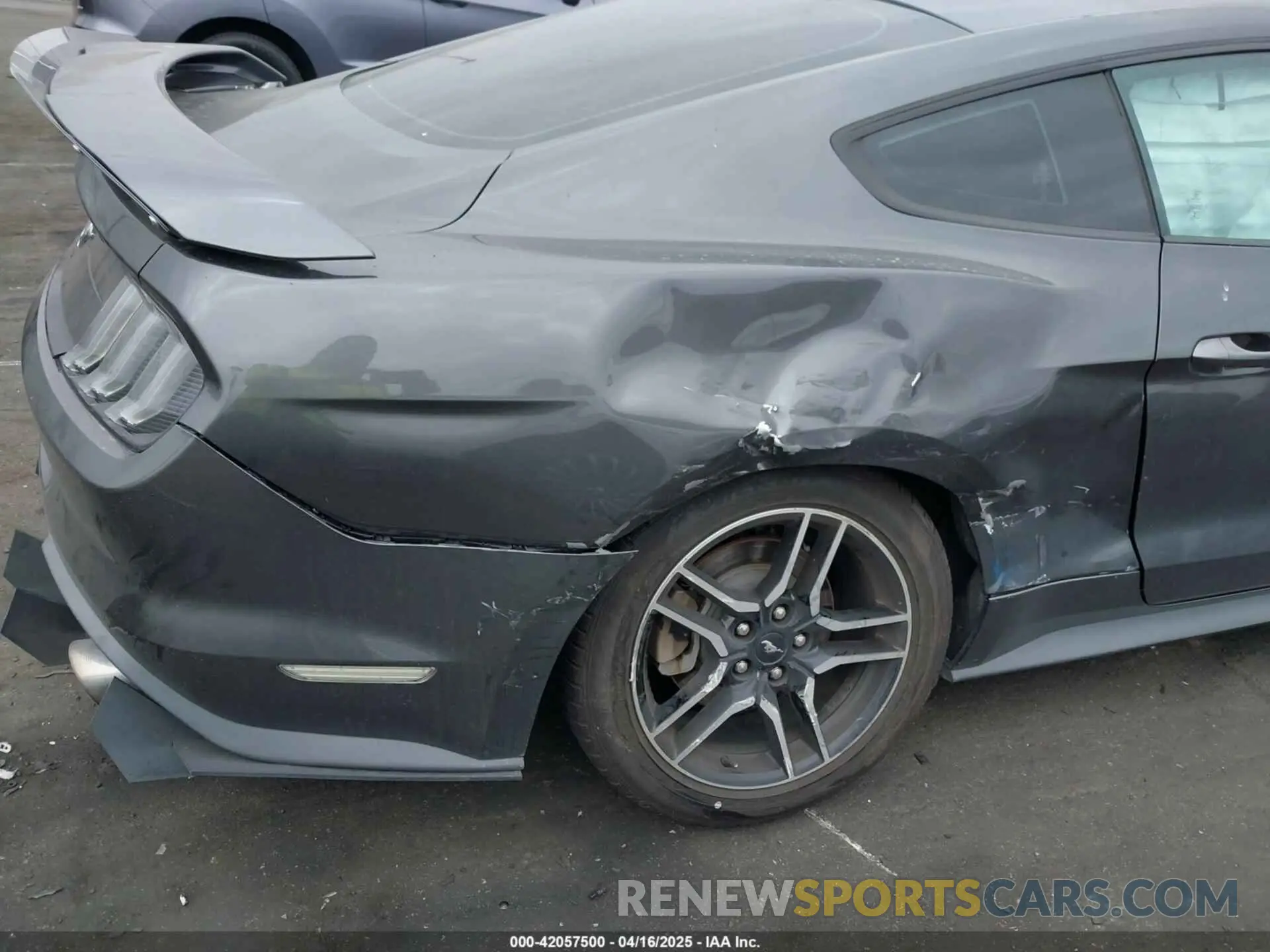 6 Photograph of a damaged car 1FA6P8TH8K5197825 FORD MUSTANG 2019