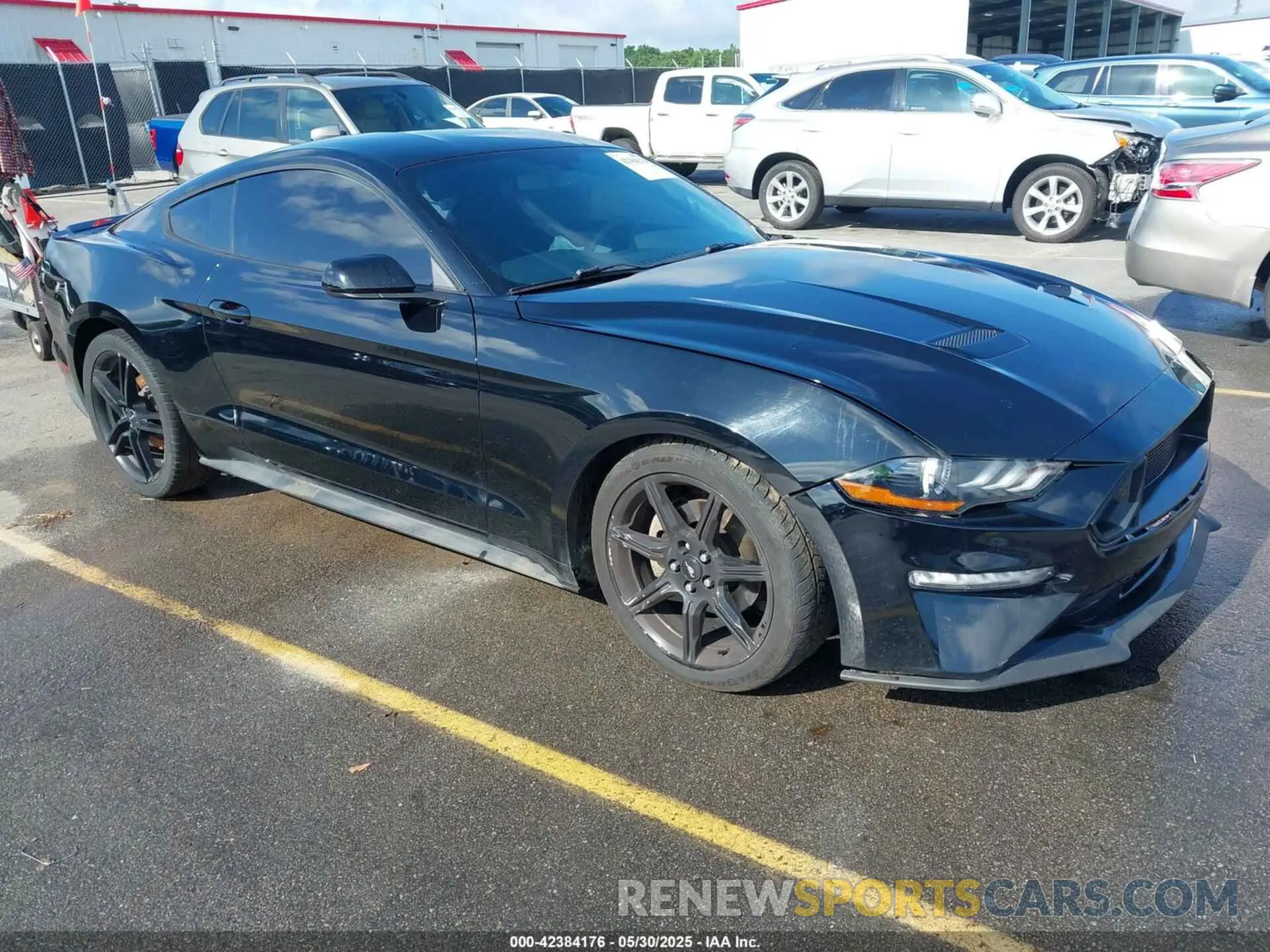 1 Photograph of a damaged car 1FA6P8THXK5124729 FORD MUSTANG 2019