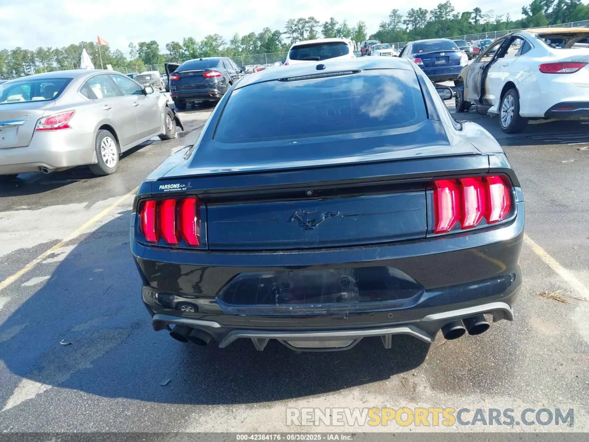 16 Photograph of a damaged car 1FA6P8THXK5124729 FORD MUSTANG 2019