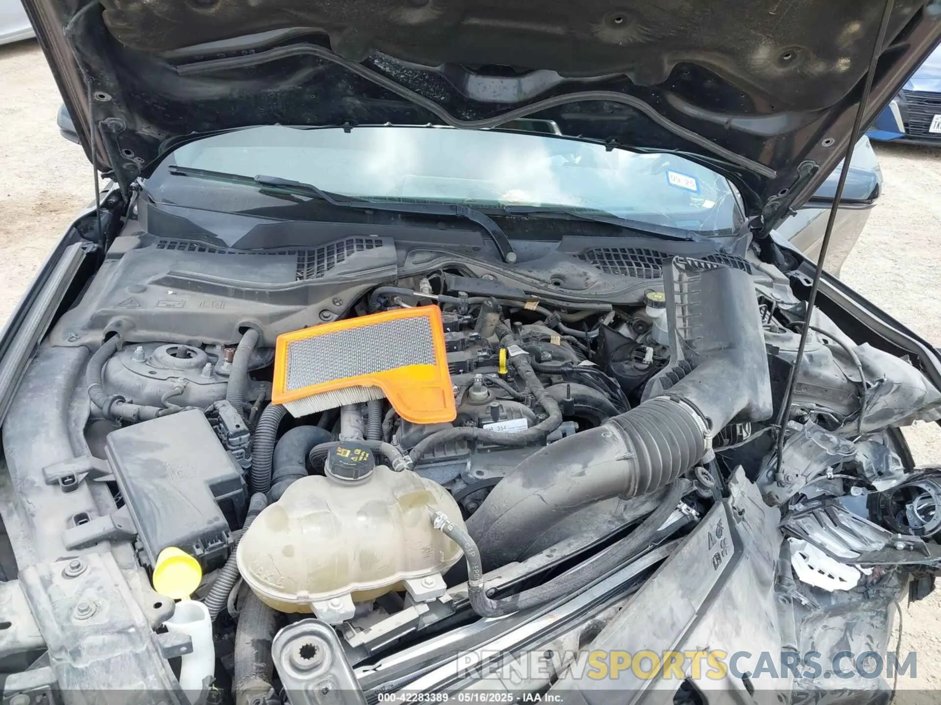 10 Photograph of a damaged car 1FA6P8THXK5125833 FORD MUSTANG 2019