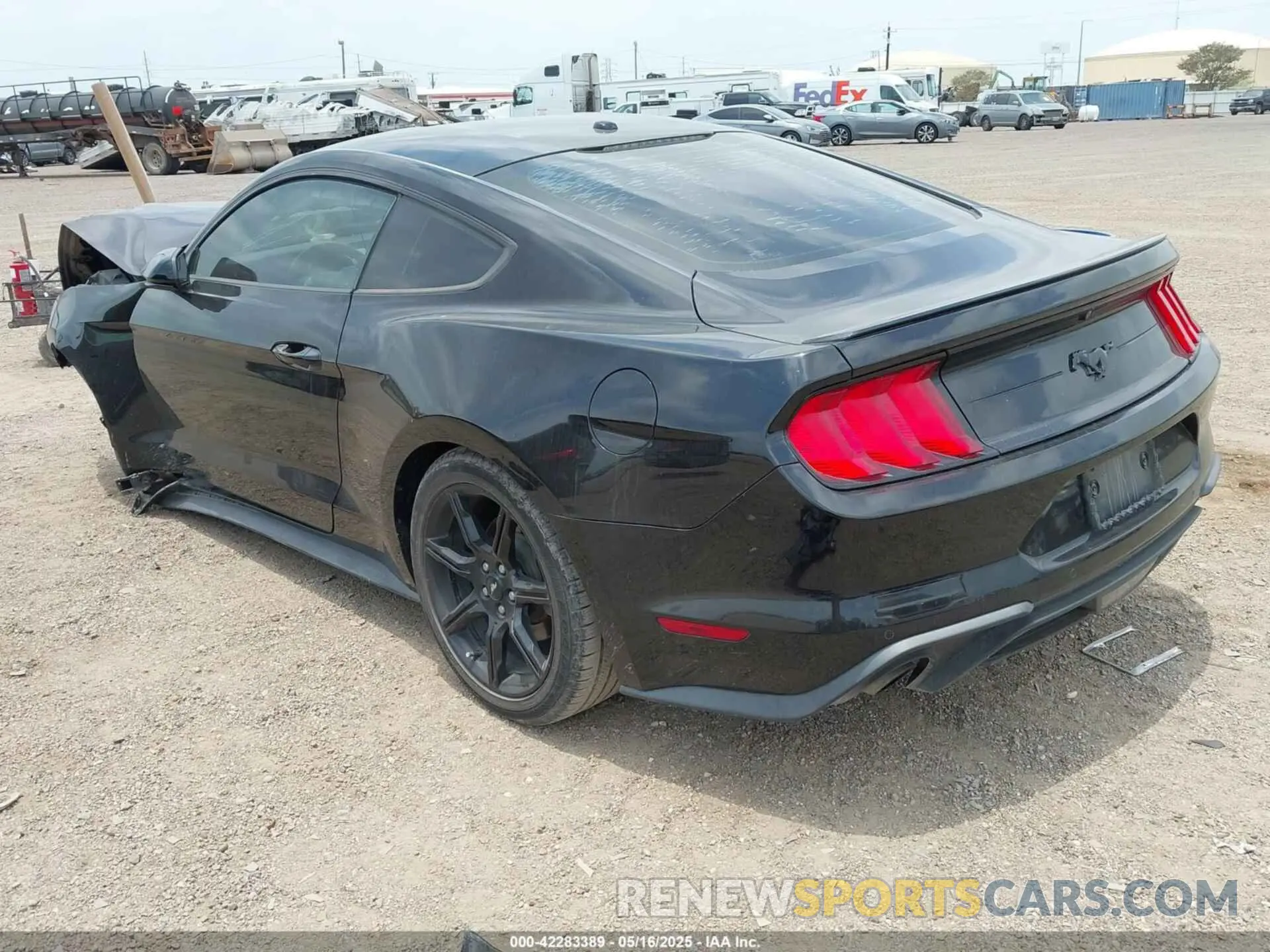 3 Photograph of a damaged car 1FA6P8THXK5125833 FORD MUSTANG 2019