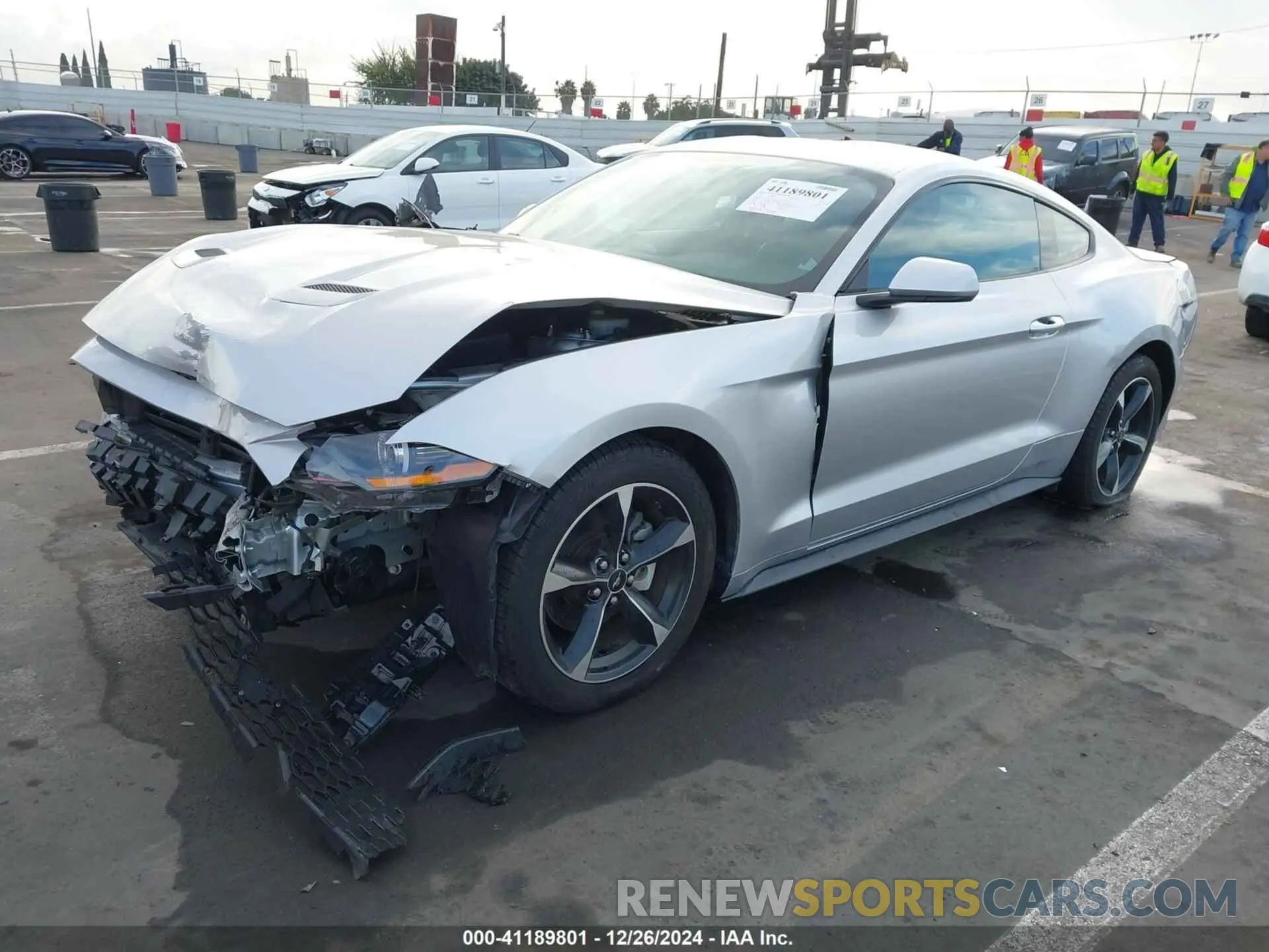 2 Photograph of a damaged car 1FA6P8THXK5169086 FORD MUSTANG 2019