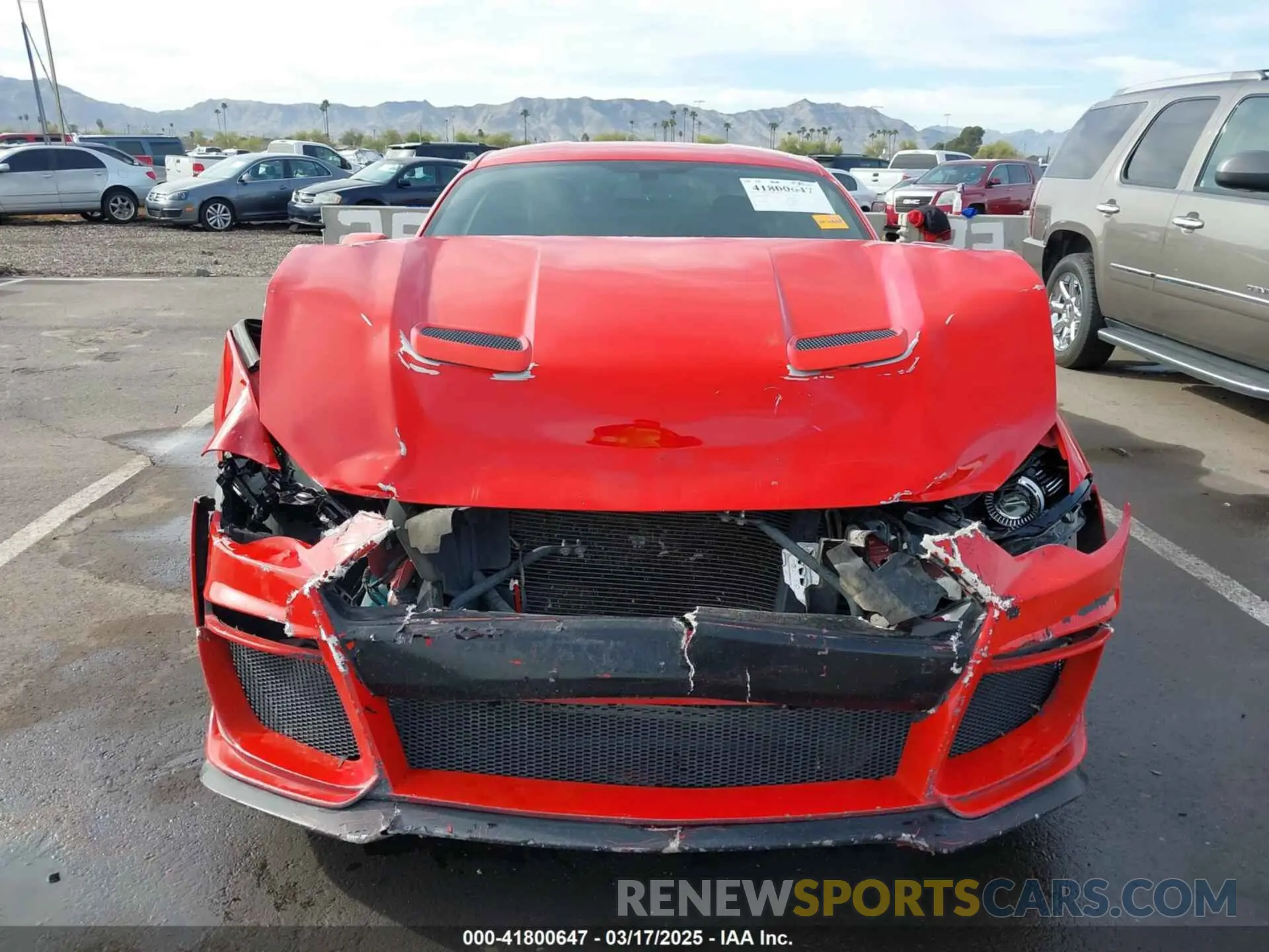 12 Photograph of a damaged car 1FA6P8THXK5196692 FORD MUSTANG 2019