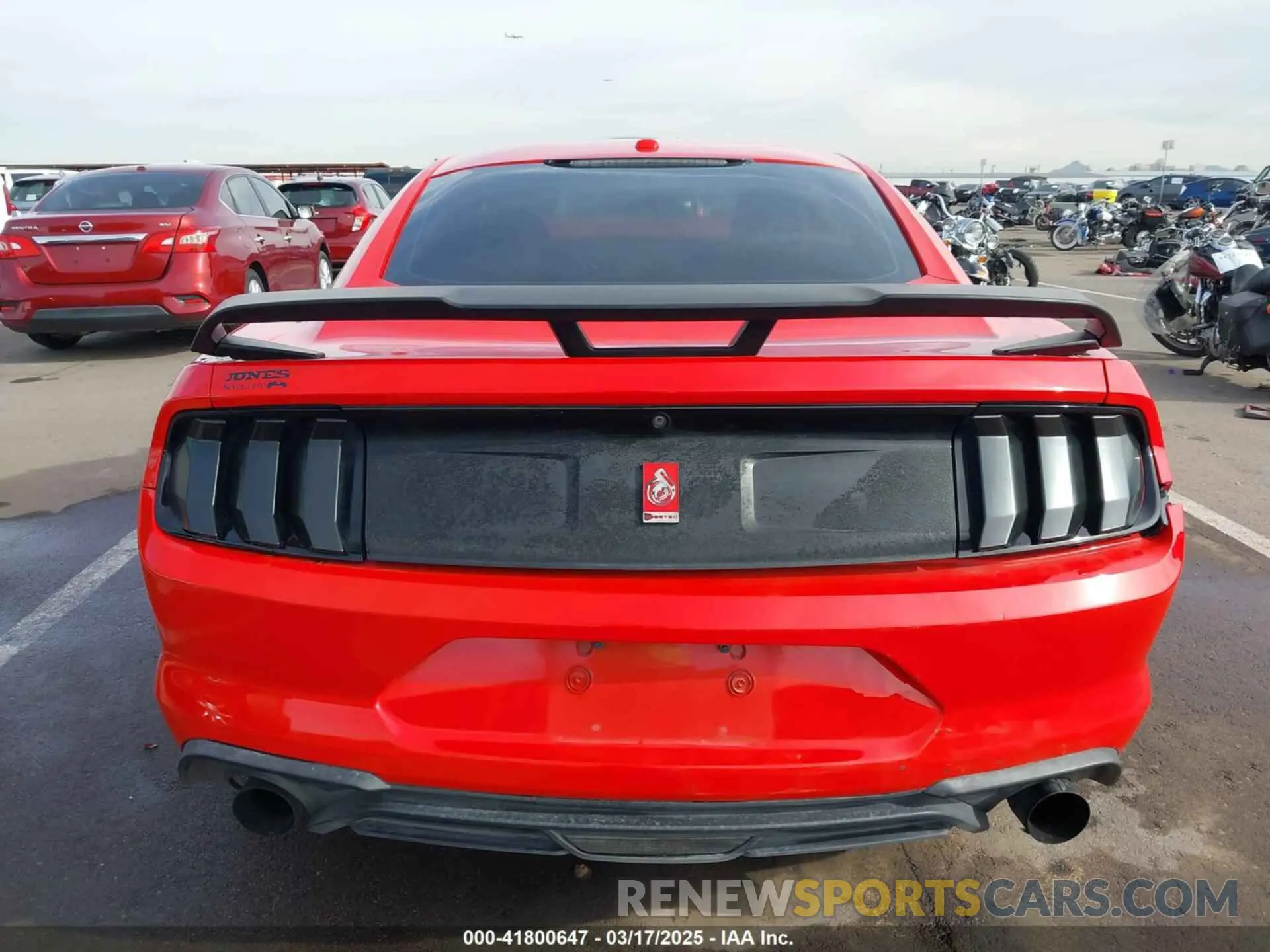 16 Photograph of a damaged car 1FA6P8THXK5196692 FORD MUSTANG 2019