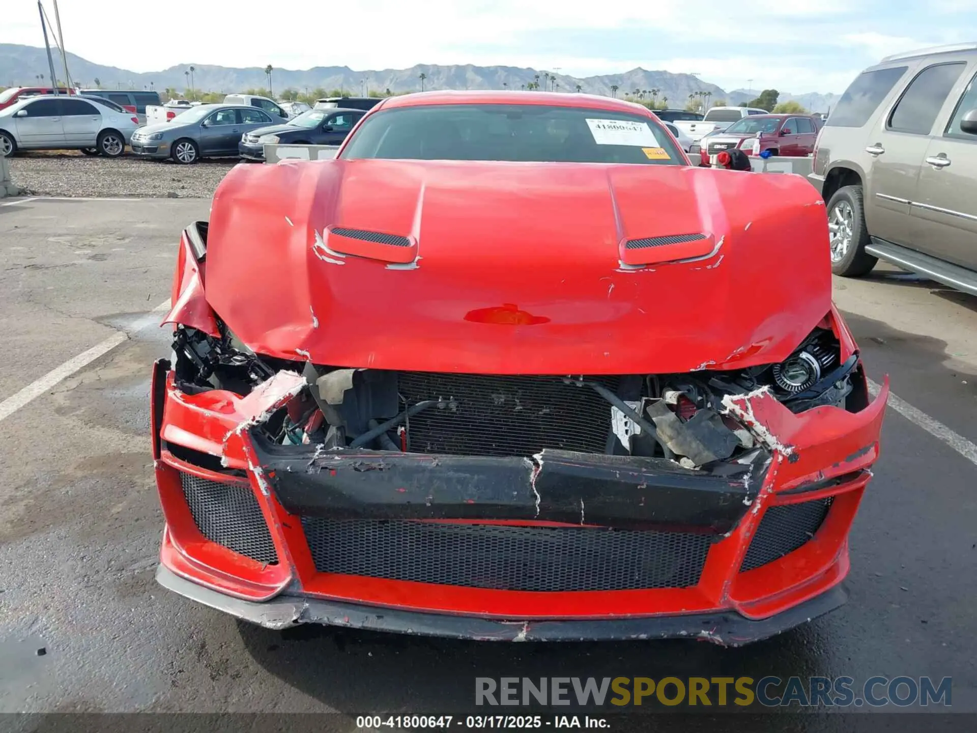 6 Photograph of a damaged car 1FA6P8THXK5196692 FORD MUSTANG 2019