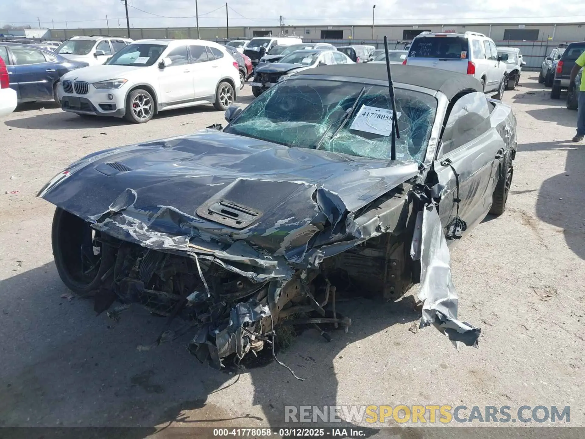 2 Photograph of a damaged car 1FATP8FF1K5126270 FORD MUSTANG 2019