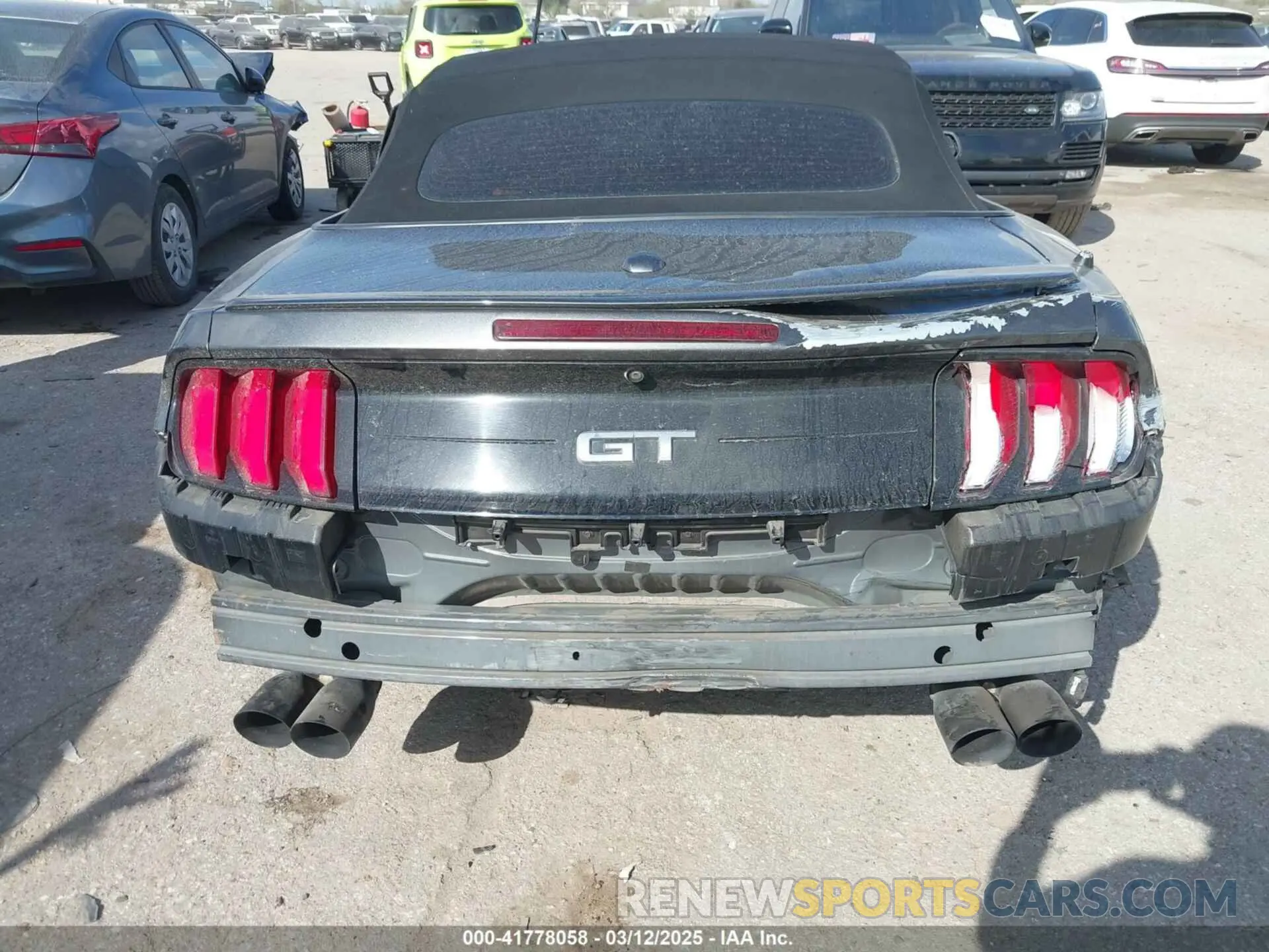 6 Photograph of a damaged car 1FATP8FF1K5126270 FORD MUSTANG 2019