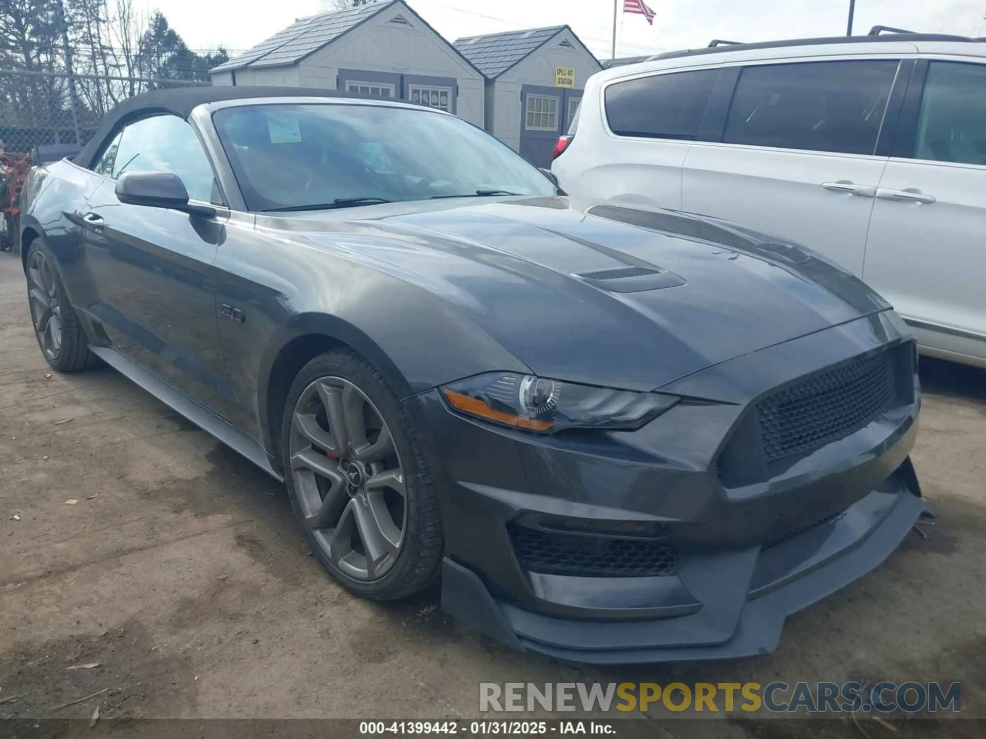 1 Photograph of a damaged car 1FATP8FF2K5140520 FORD MUSTANG 2019