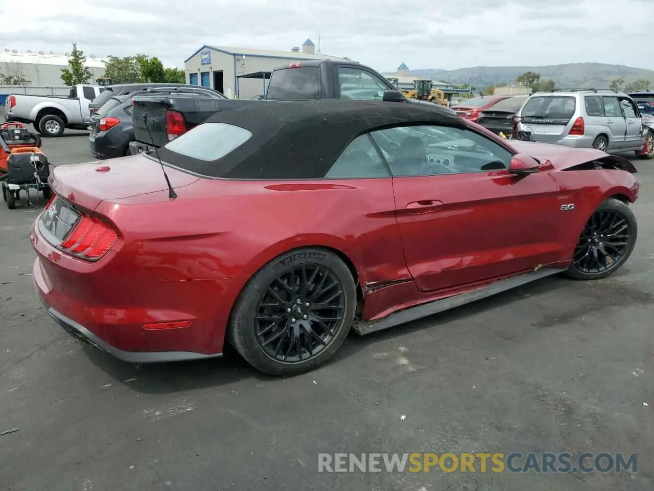3 Photograph of a damaged car 1FATP8FF4K5193350 FORD MUSTANG 2019