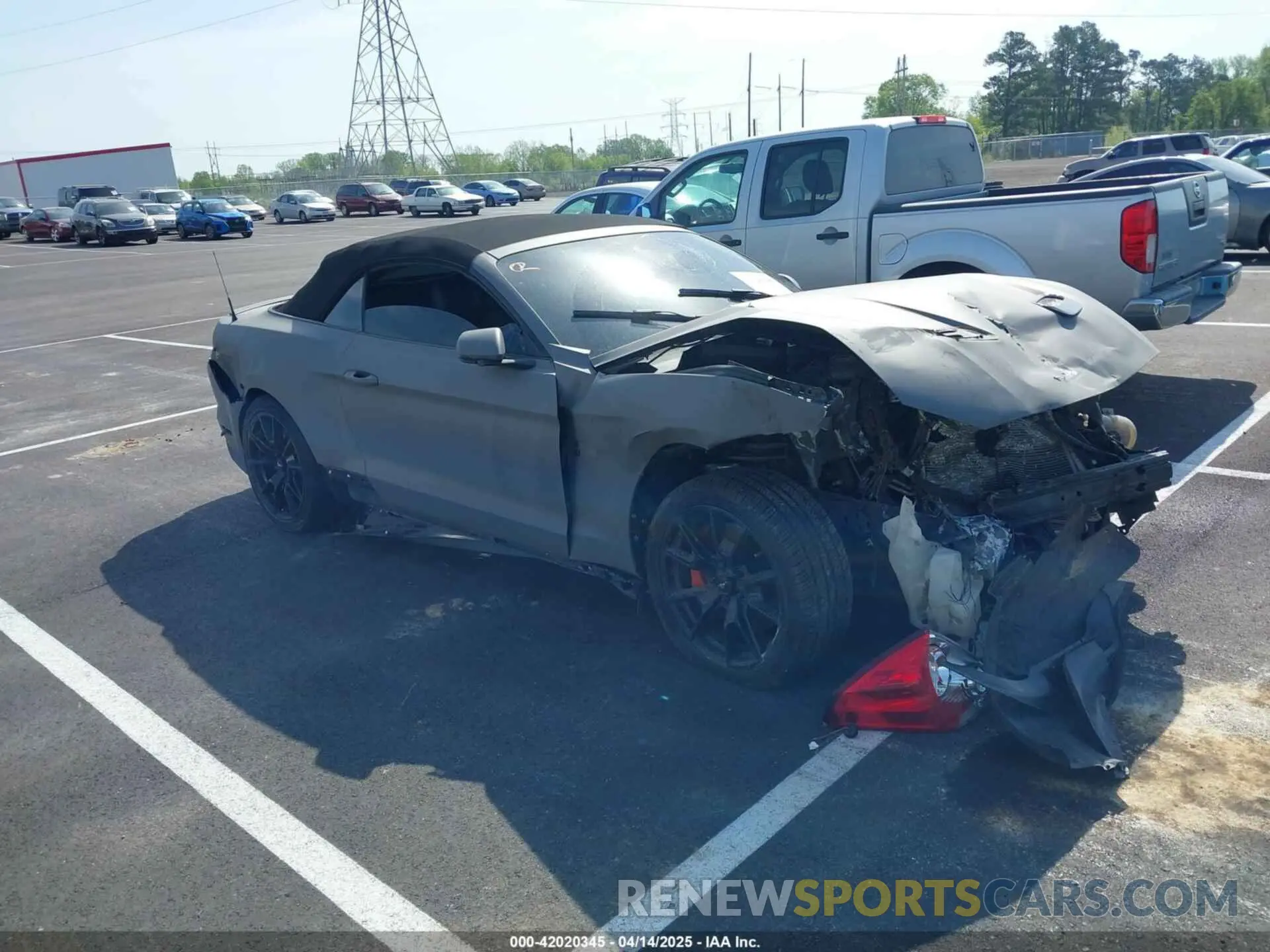 1 Photograph of a damaged car 1FATP8FF5K5182163 FORD MUSTANG 2019