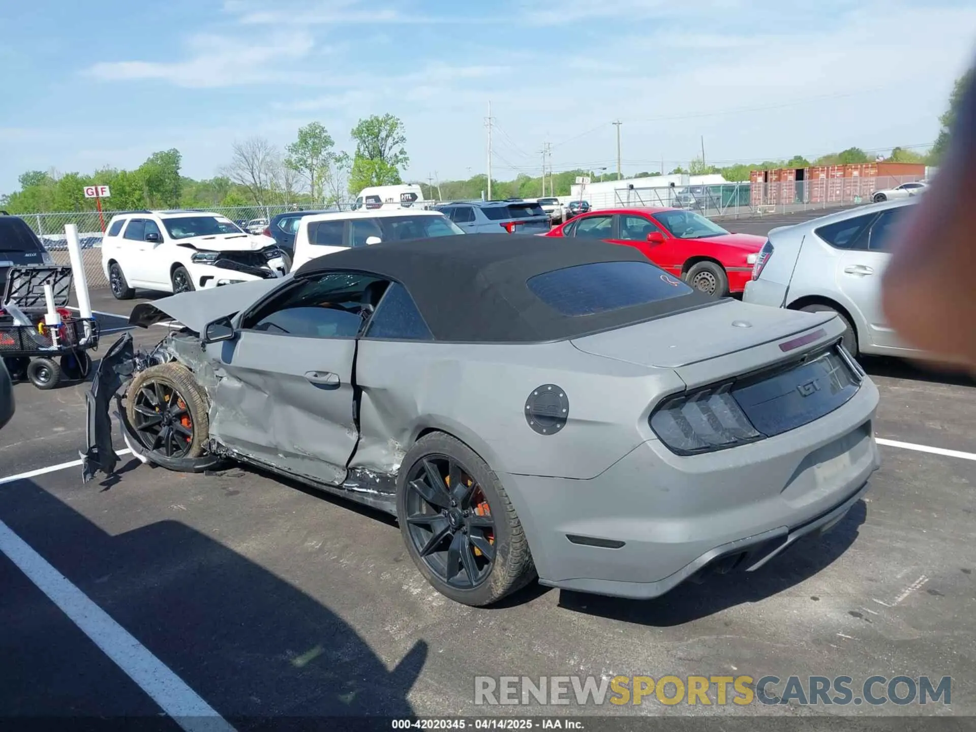 13 Photograph of a damaged car 1FATP8FF5K5182163 FORD MUSTANG 2019