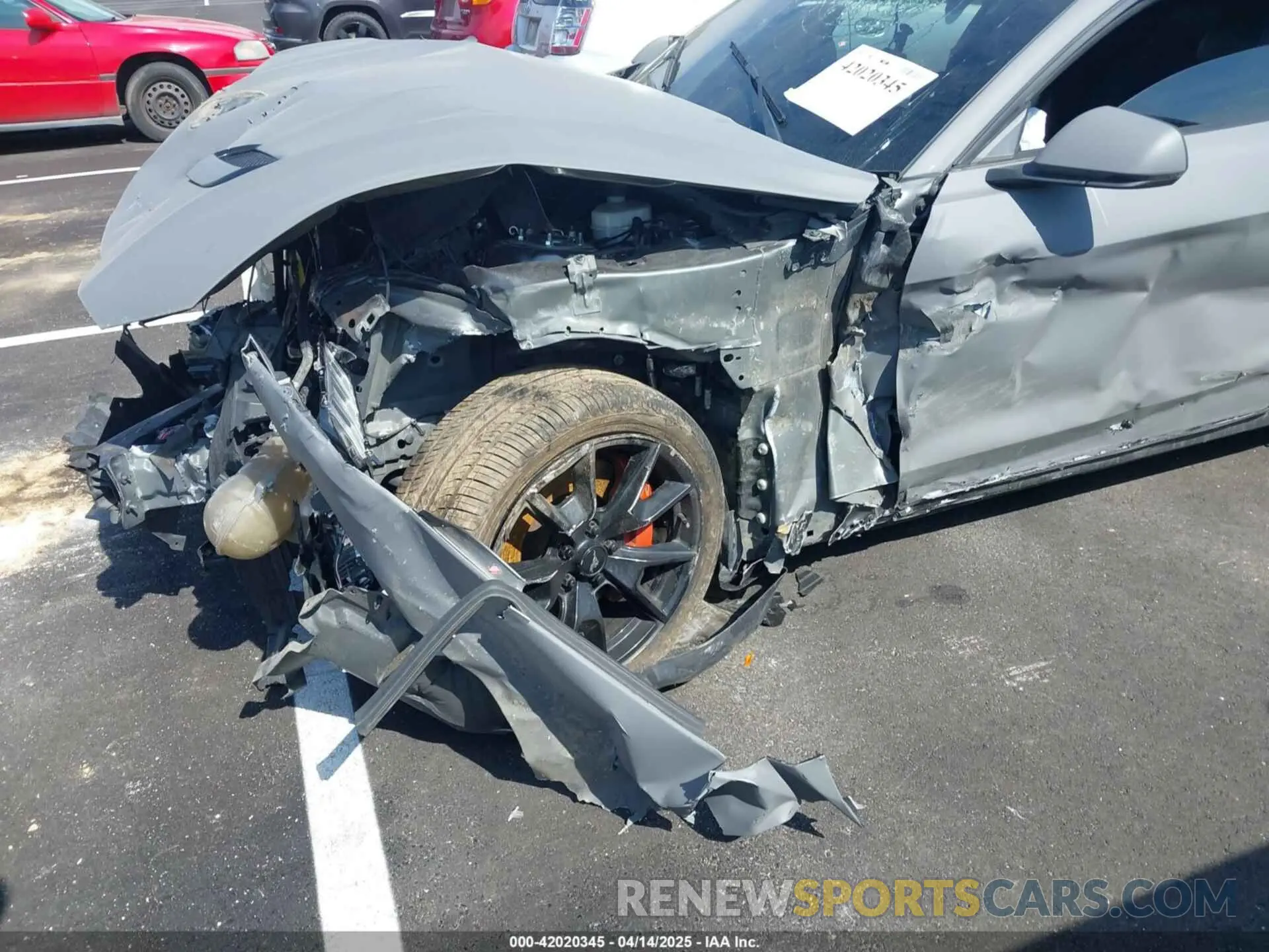 2 Photograph of a damaged car 1FATP8FF5K5182163 FORD MUSTANG 2019