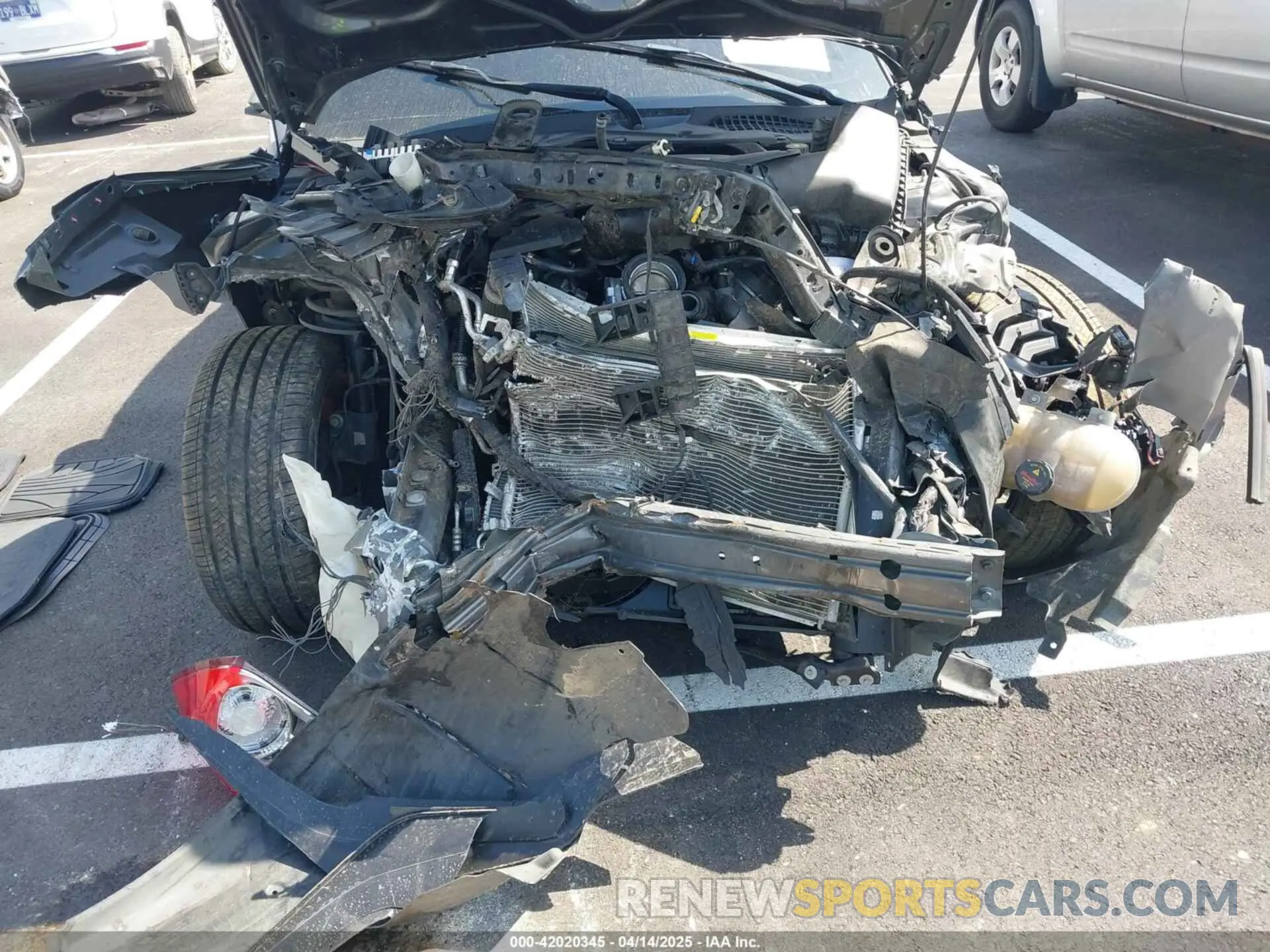 6 Photograph of a damaged car 1FATP8FF5K5182163 FORD MUSTANG 2019