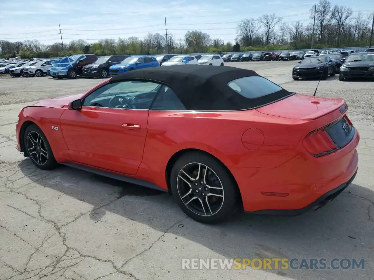 2 Photograph of a damaged car 1FATP8FF7K5171956 FORD MUSTANG 2019