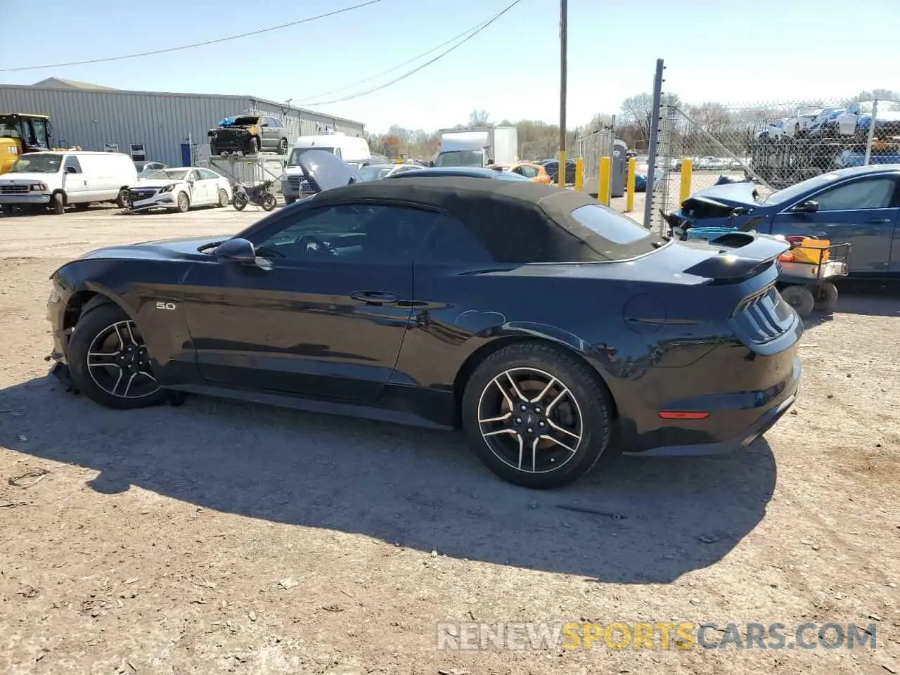 2 Photograph of a damaged car 1FATP8FF7K5179636 FORD MUSTANG 2019