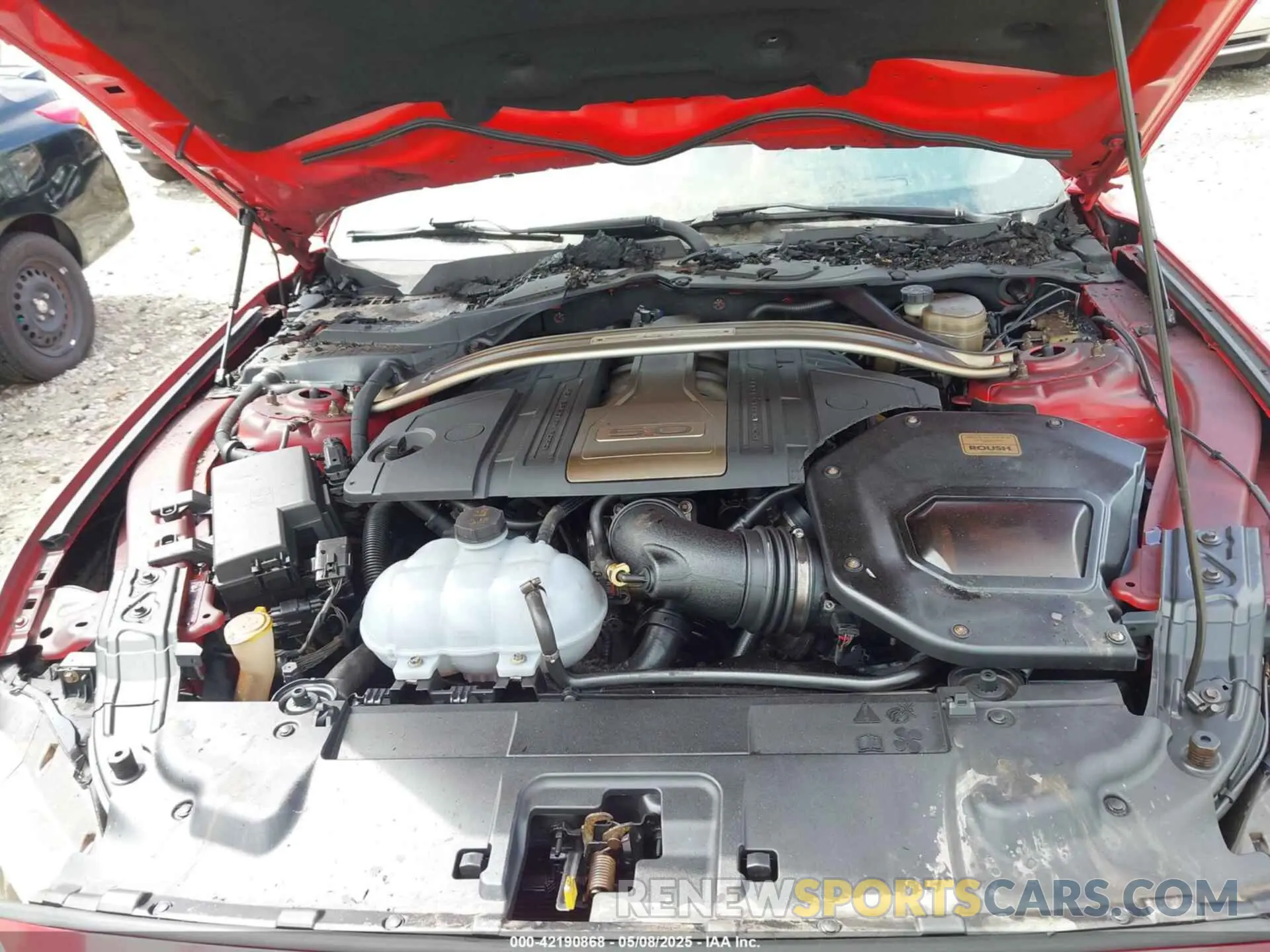 10 Photograph of a damaged car 1FATP8FF7K5204955 FORD MUSTANG 2019