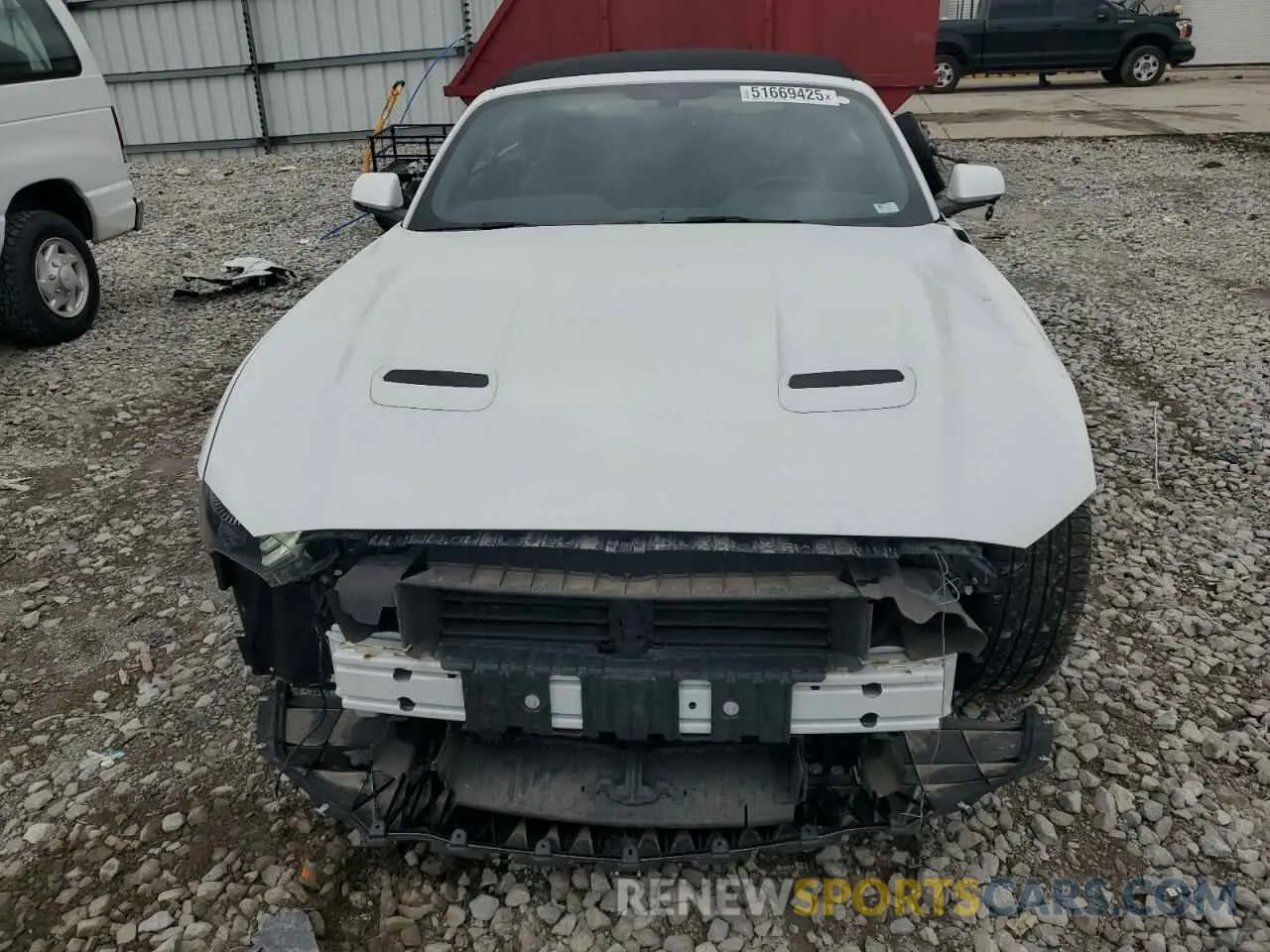 5 Photograph of a damaged car 1FATP8FF9K5150235 FORD MUSTANG 2019