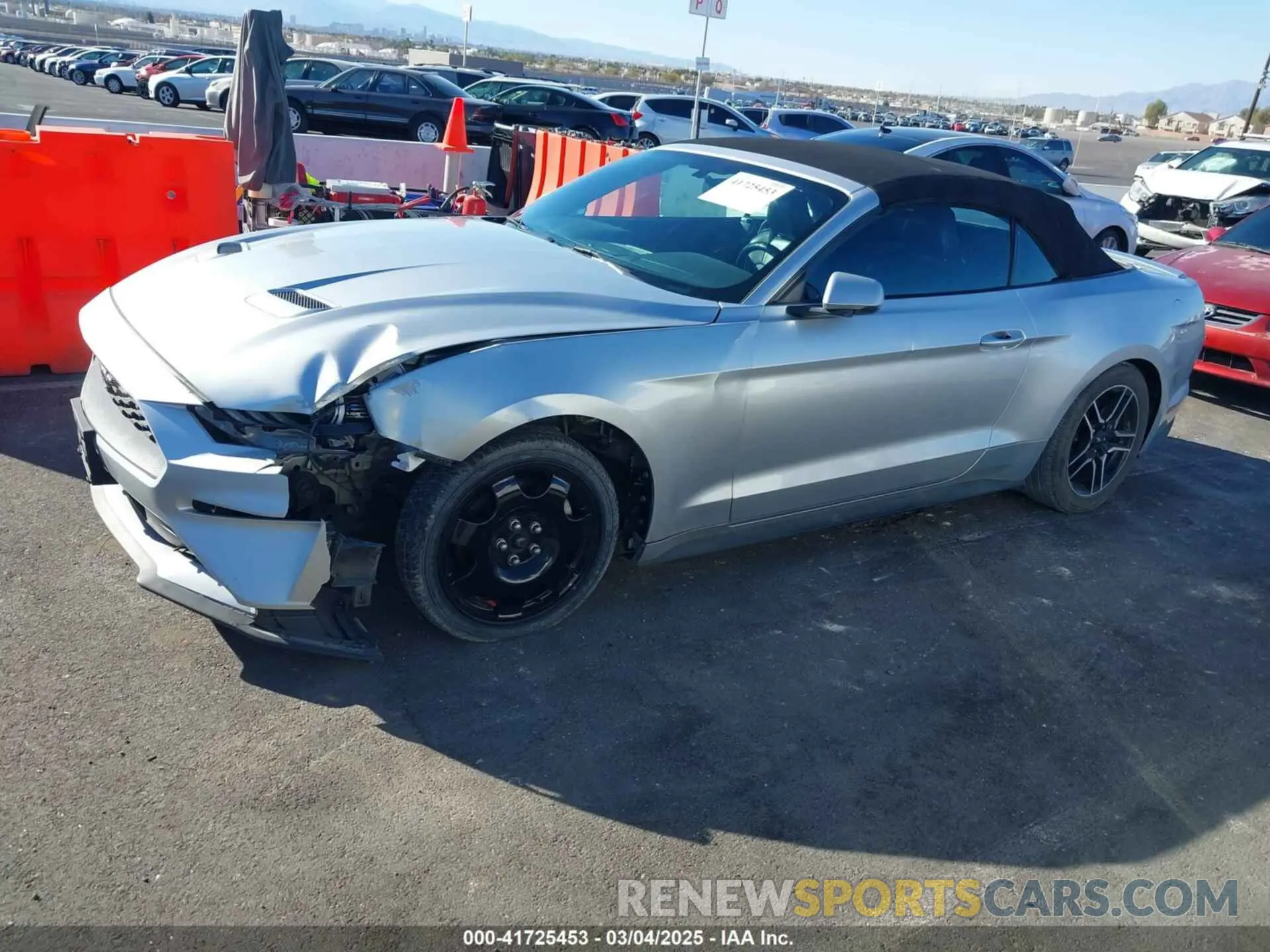 6 Photograph of a damaged car 1FATP8UH0K5148555 FORD MUSTANG 2019