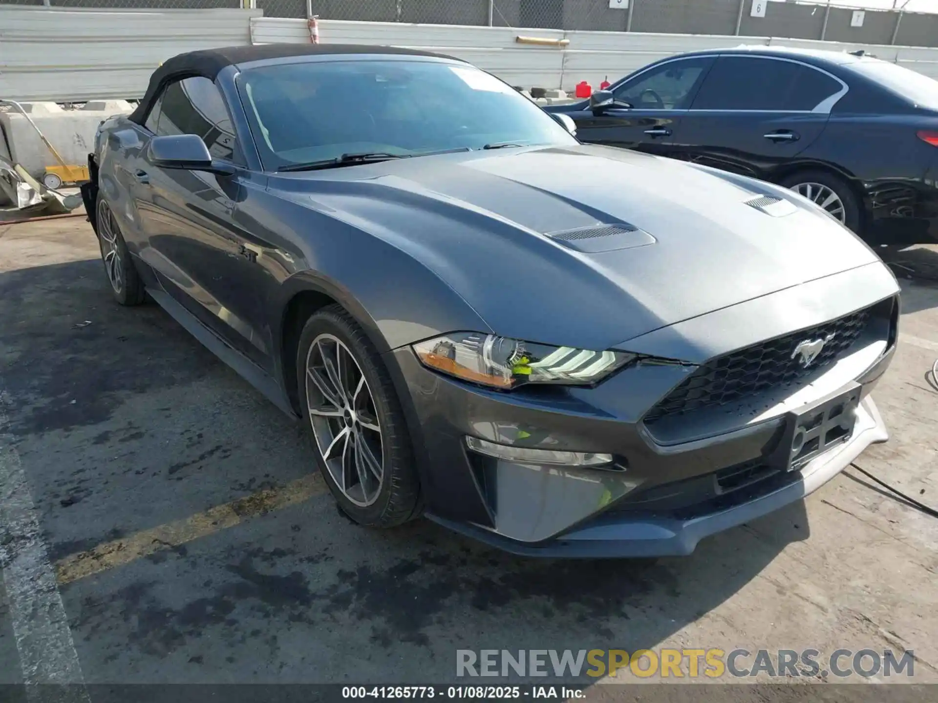 1 Photograph of a damaged car 1FATP8UH4K5171997 FORD MUSTANG 2019