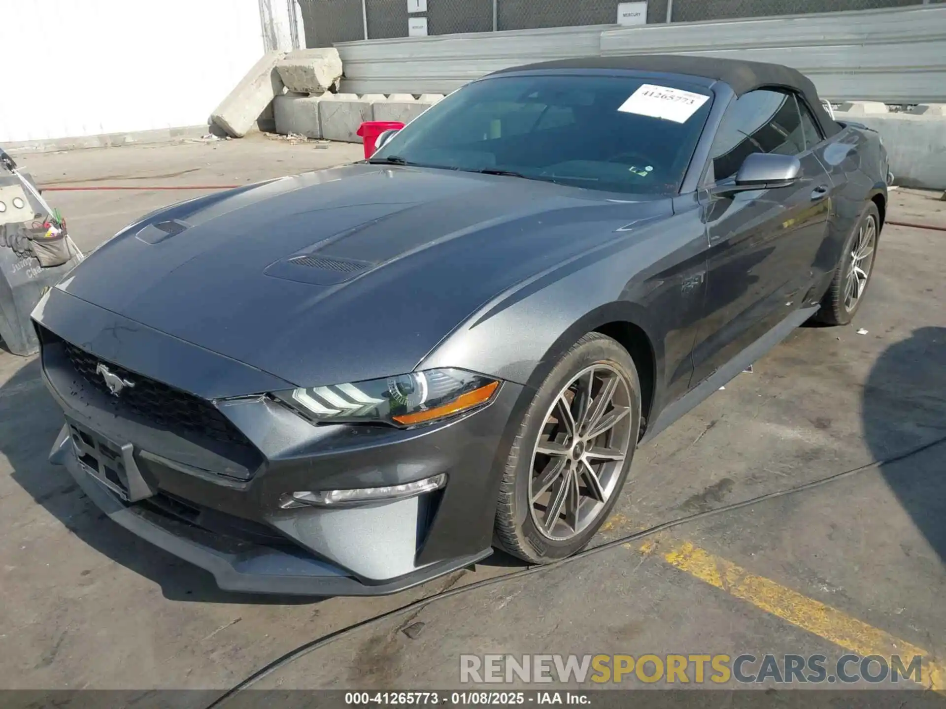 2 Photograph of a damaged car 1FATP8UH4K5171997 FORD MUSTANG 2019