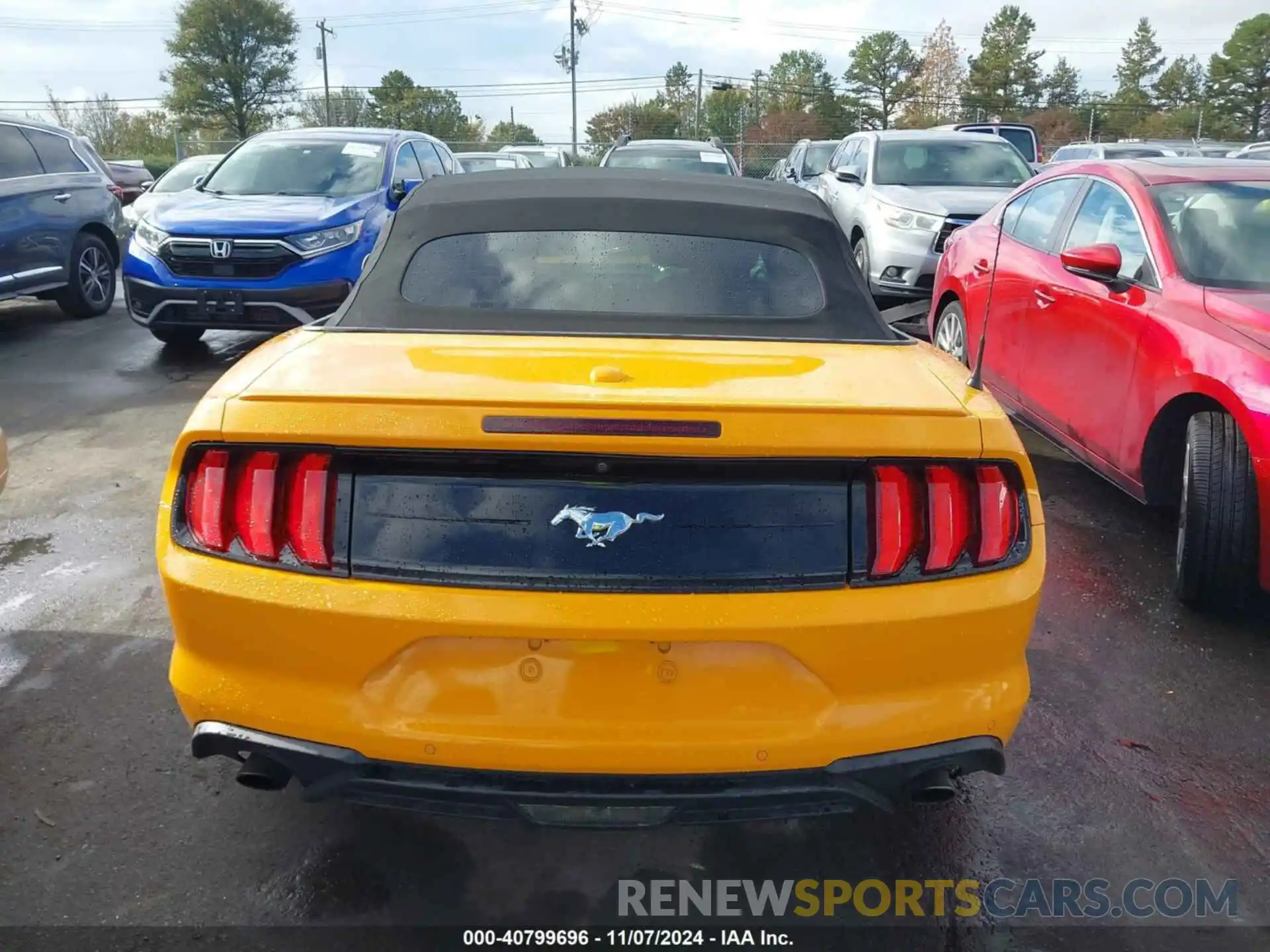 15 Photograph of a damaged car 1FATP8UHXK5159725 FORD MUSTANG 2019