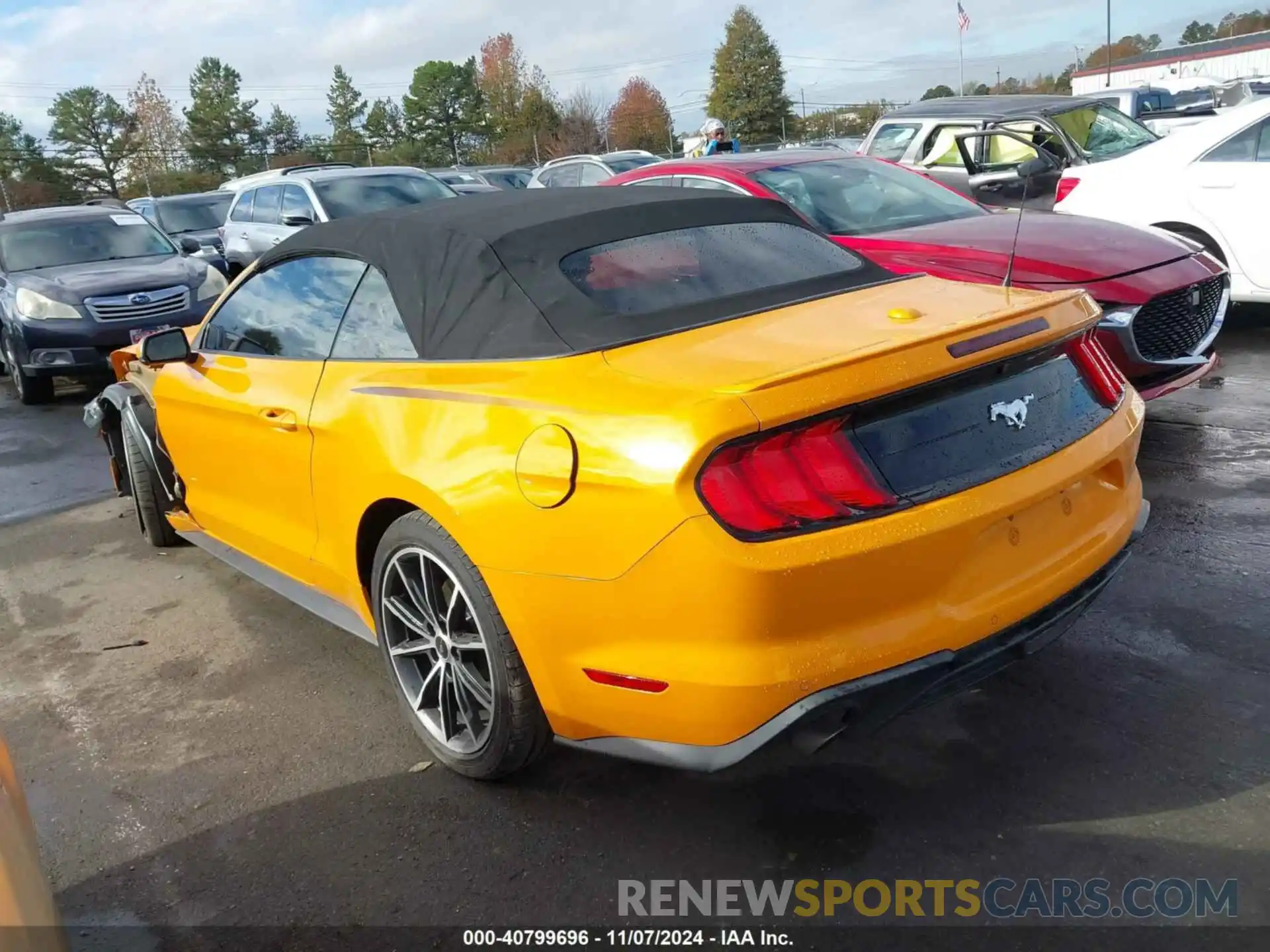 3 Photograph of a damaged car 1FATP8UHXK5159725 FORD MUSTANG 2019