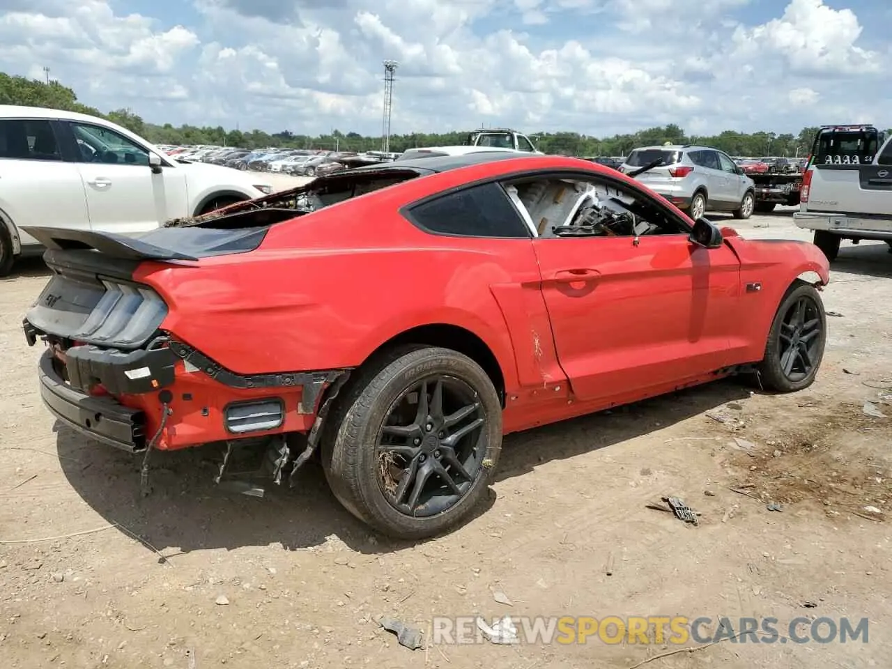 3 Photograph of a damaged car 1FA6P8CF0L5119426 FORD MUSTANG 2020