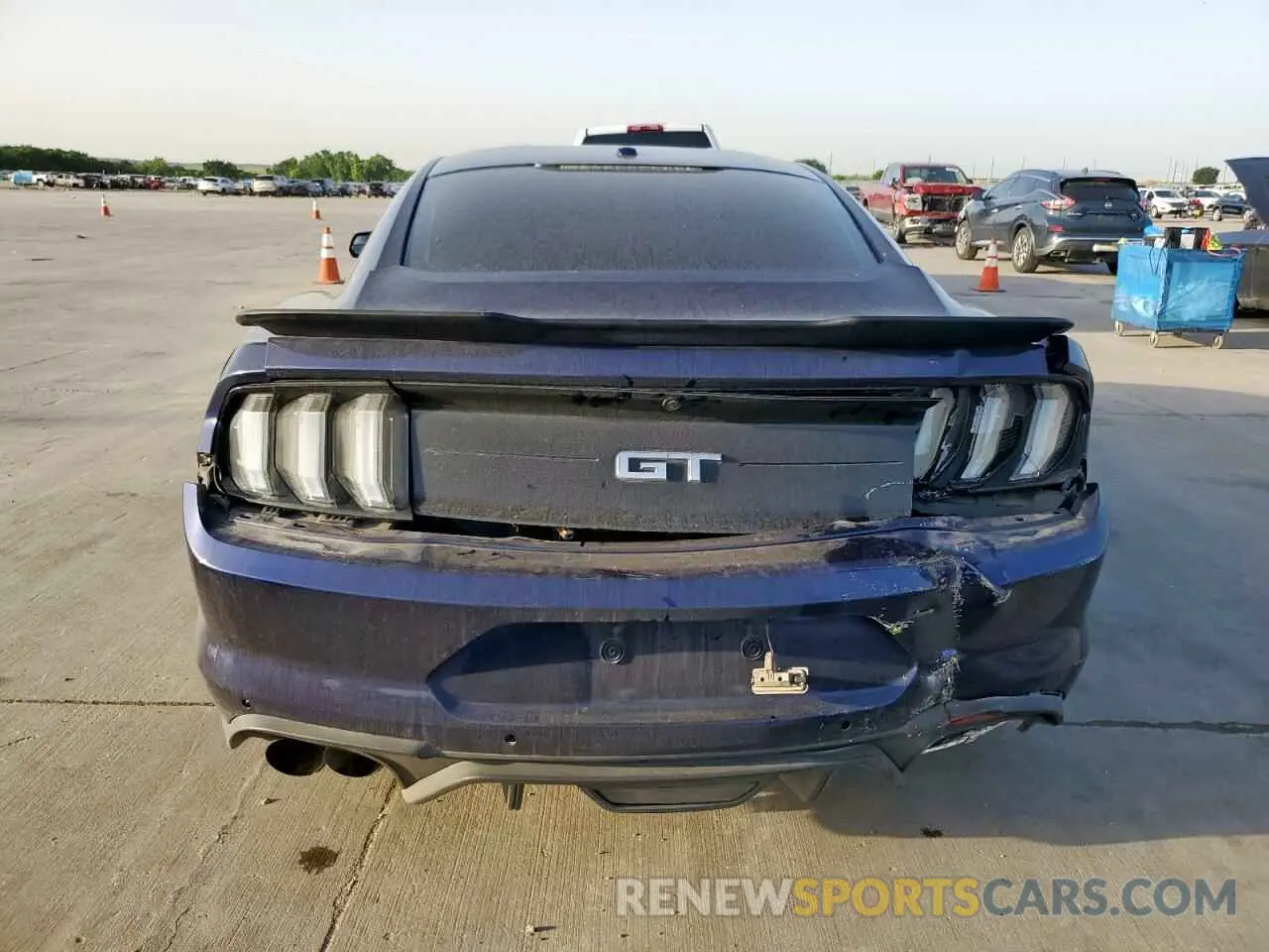 6 Photograph of a damaged car 1FA6P8CF0L5130233 FORD MUSTANG 2020