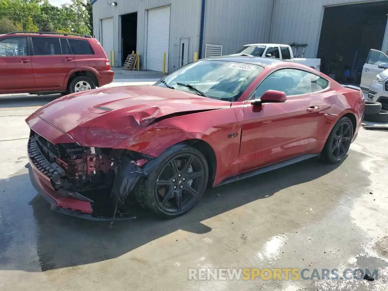 1 Photograph of a damaged car 1FA6P8CF0L5142169 FORD MUSTANG 2020