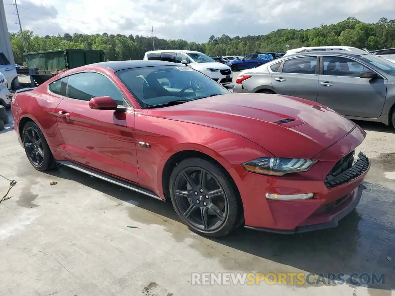 4 Photograph of a damaged car 1FA6P8CF0L5142169 FORD MUSTANG 2020