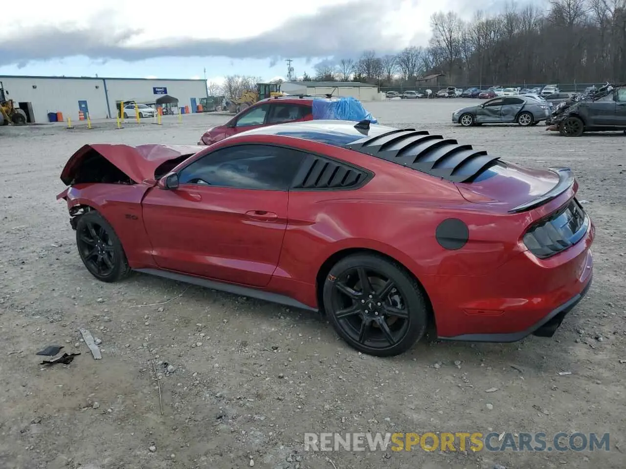 2 Photograph of a damaged car 1FA6P8CF0L5145203 FORD MUSTANG 2020