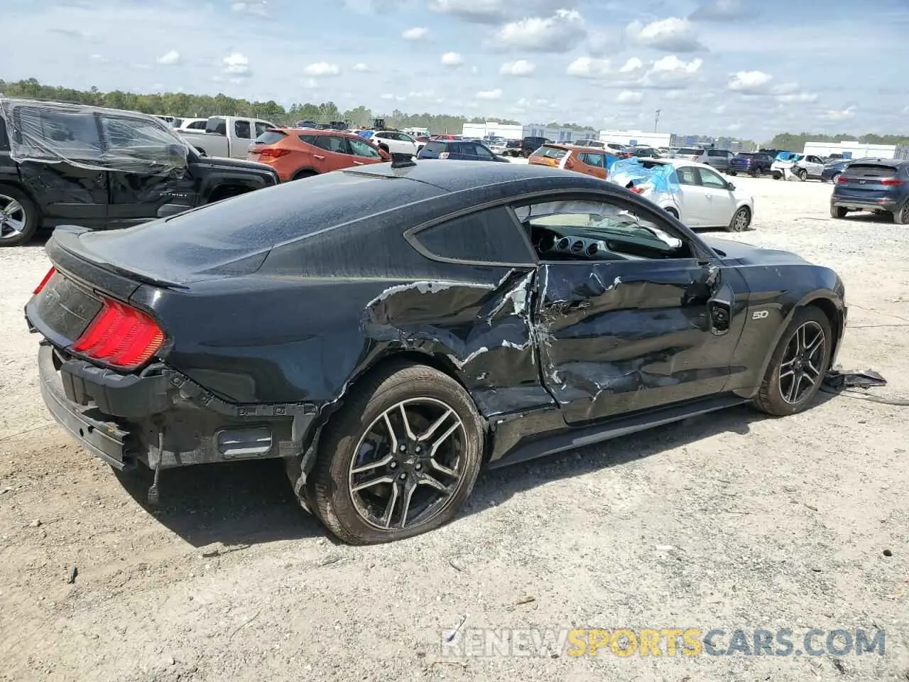 3 Photograph of a damaged car 1FA6P8CF0L5169078 FORD MUSTANG 2020