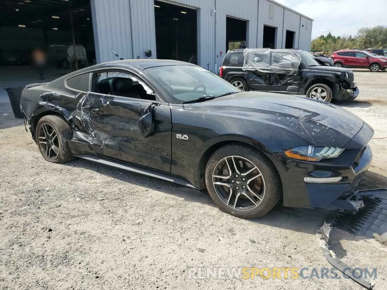 4 Photograph of a damaged car 1FA6P8CF0L5169078 FORD MUSTANG 2020