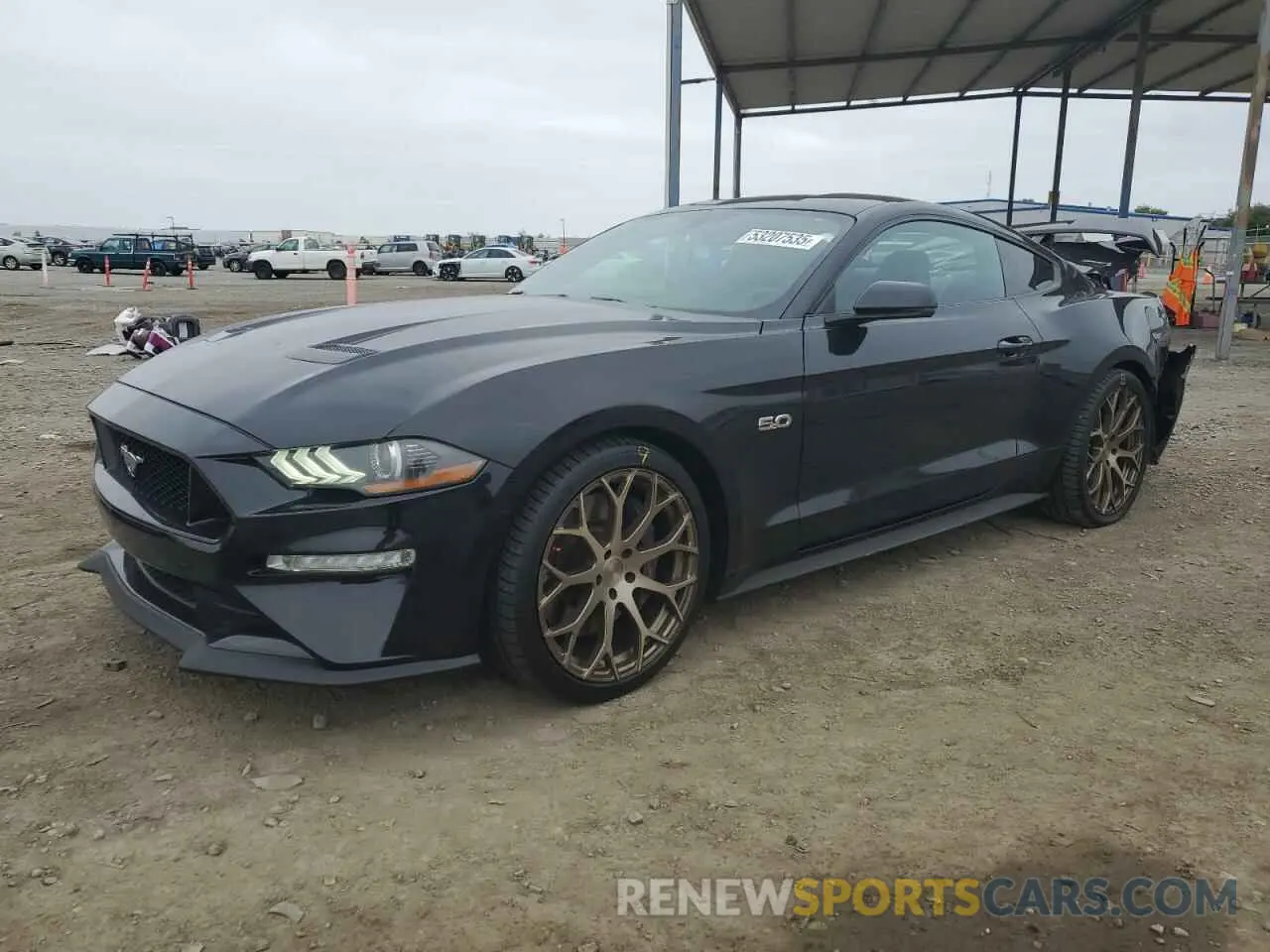 1 Photograph of a damaged car 1FA6P8CF1L5130760 FORD MUSTANG 2020