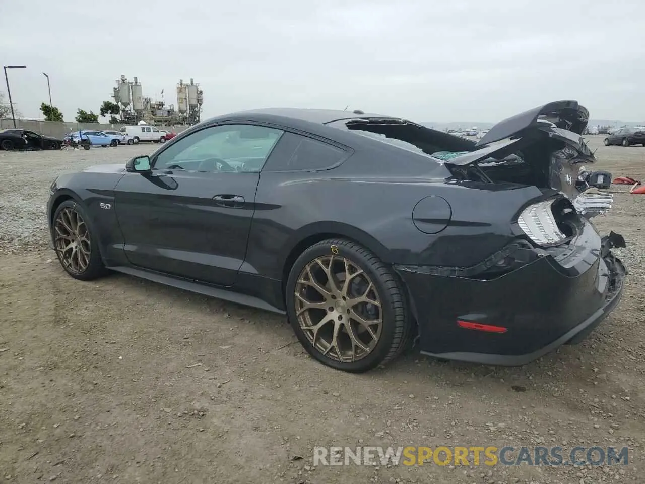 2 Photograph of a damaged car 1FA6P8CF1L5130760 FORD MUSTANG 2020
