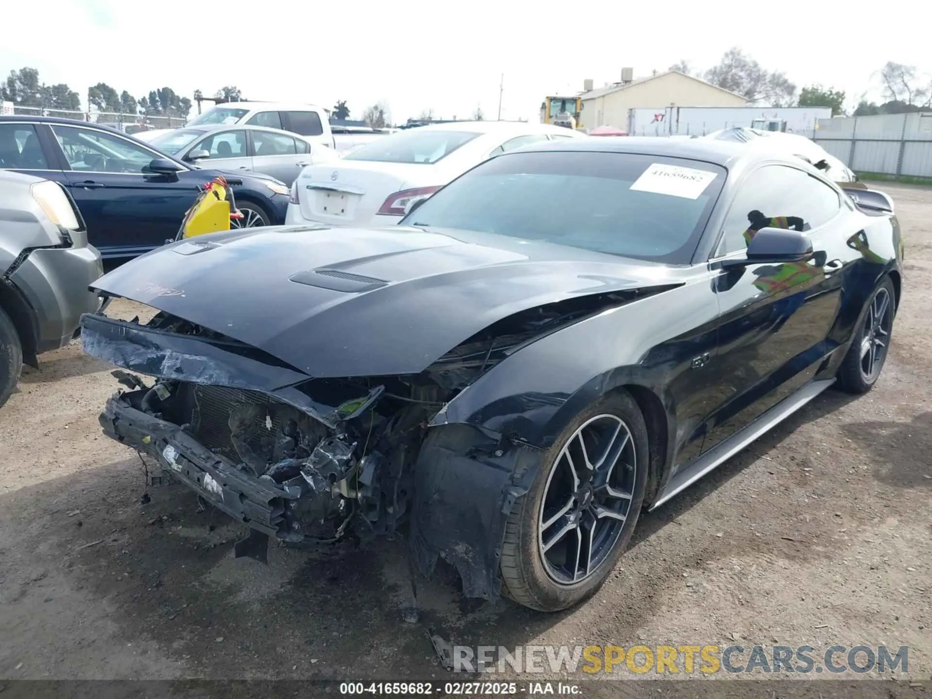 2 Photograph of a damaged car 1FA6P8CF1L5136218 FORD MUSTANG 2020