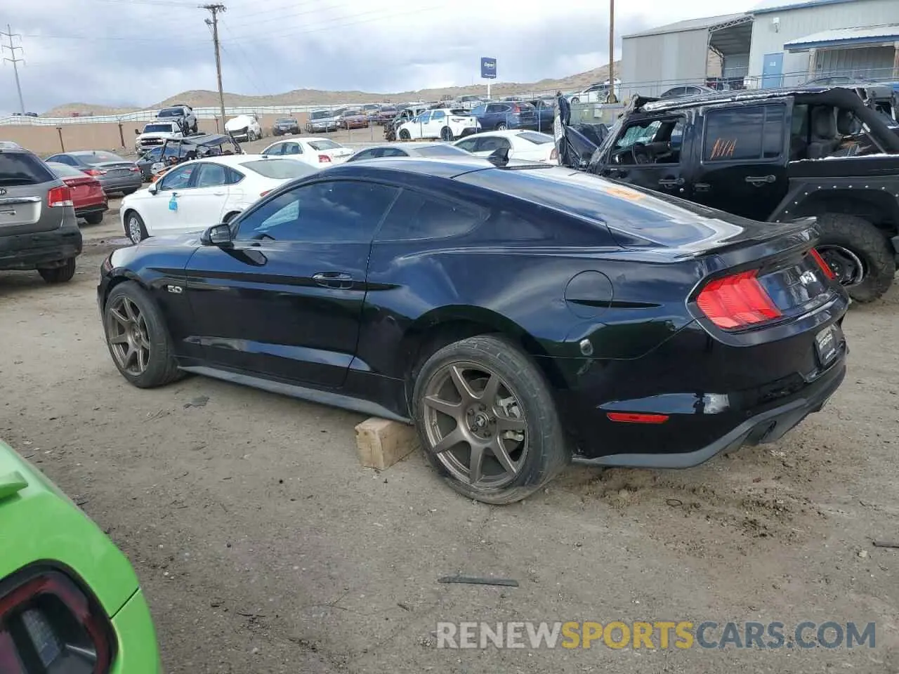 2 Photograph of a damaged car 1FA6P8CF1L5176993 FORD MUSTANG 2020