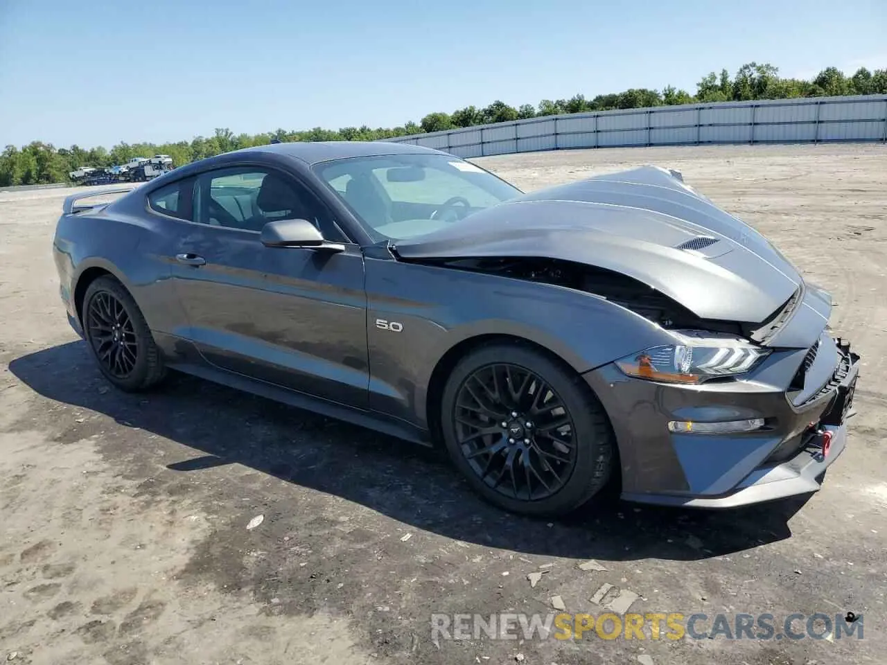4 Photograph of a damaged car 1FA6P8CF1L5178291 FORD MUSTANG 2020