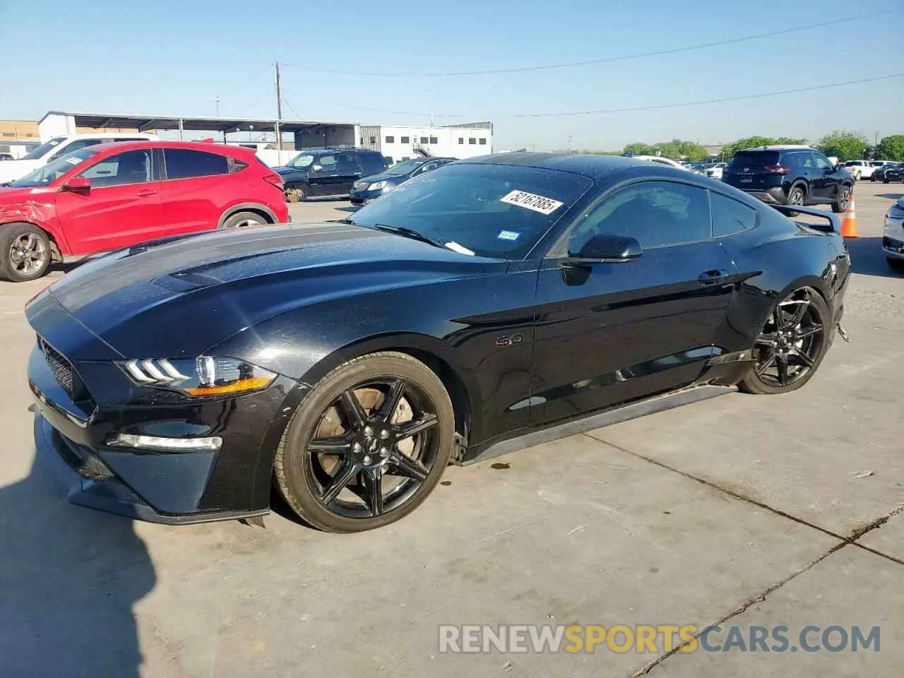 1 Photograph of a damaged car 1FA6P8CF1L5186908 FORD MUSTANG 2020