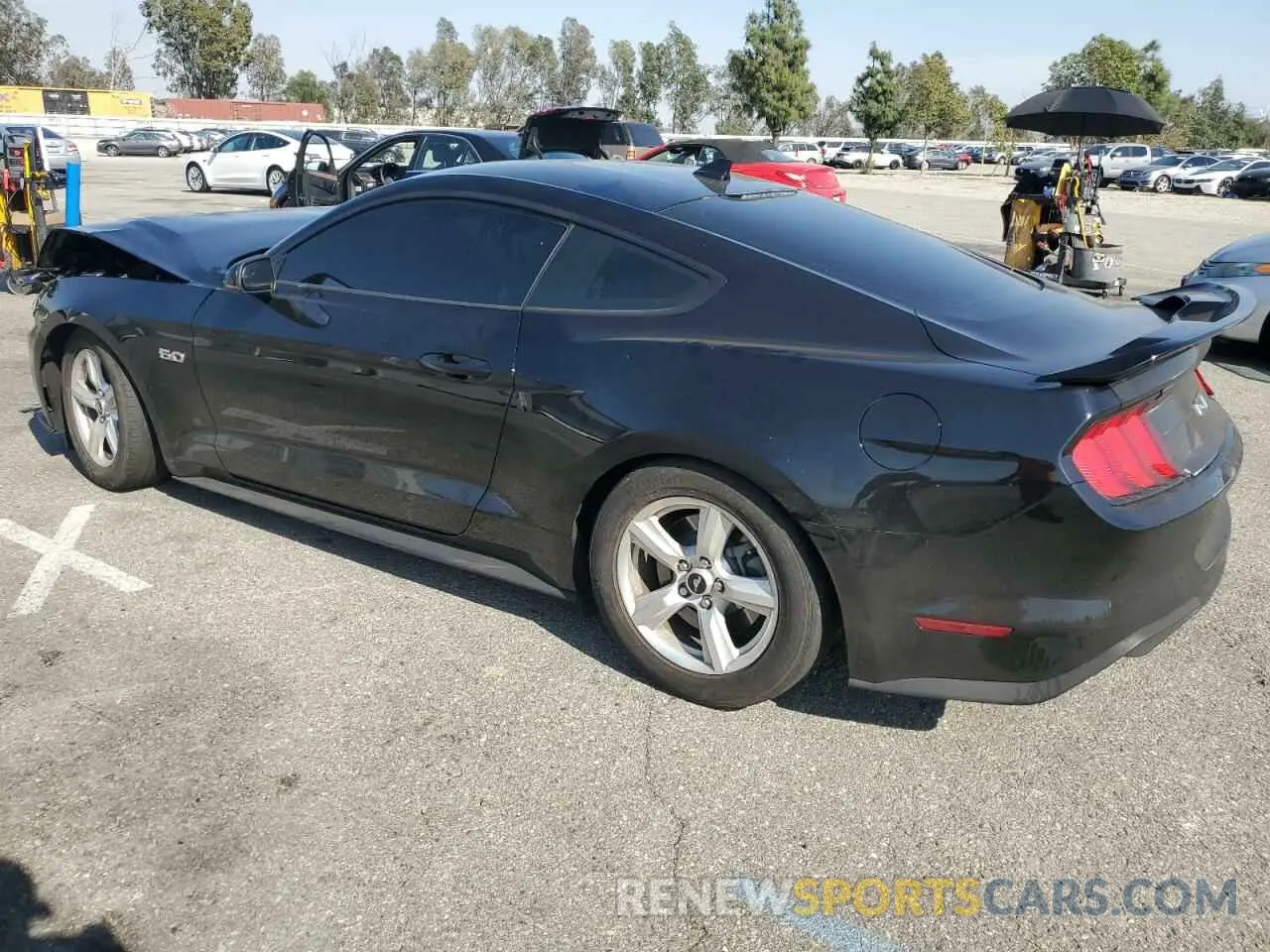 2 Photograph of a damaged car 1FA6P8CF3L5136351 FORD MUSTANG 2020