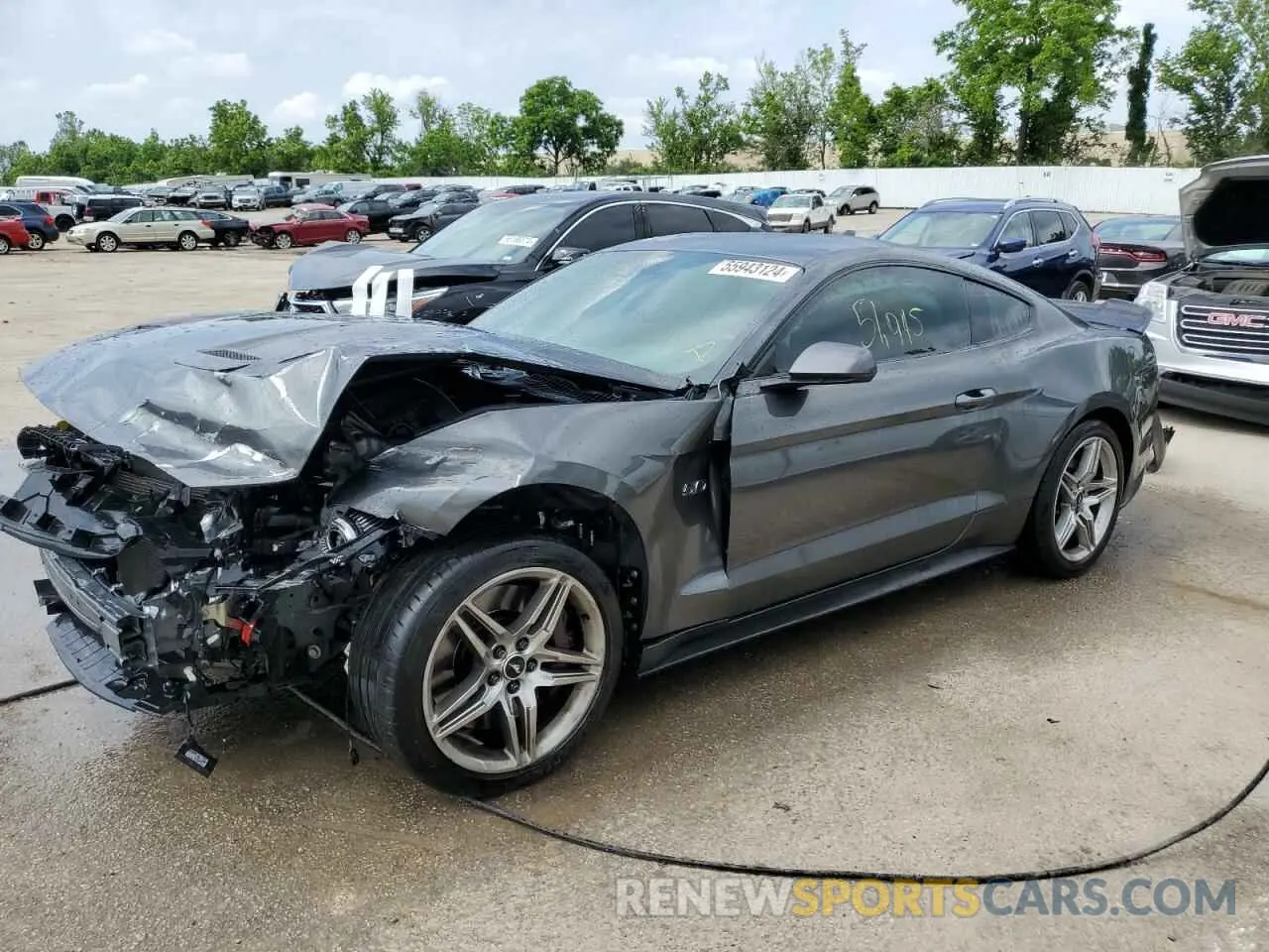 1 Photograph of a damaged car 1FA6P8CF3L5158608 FORD MUSTANG 2020