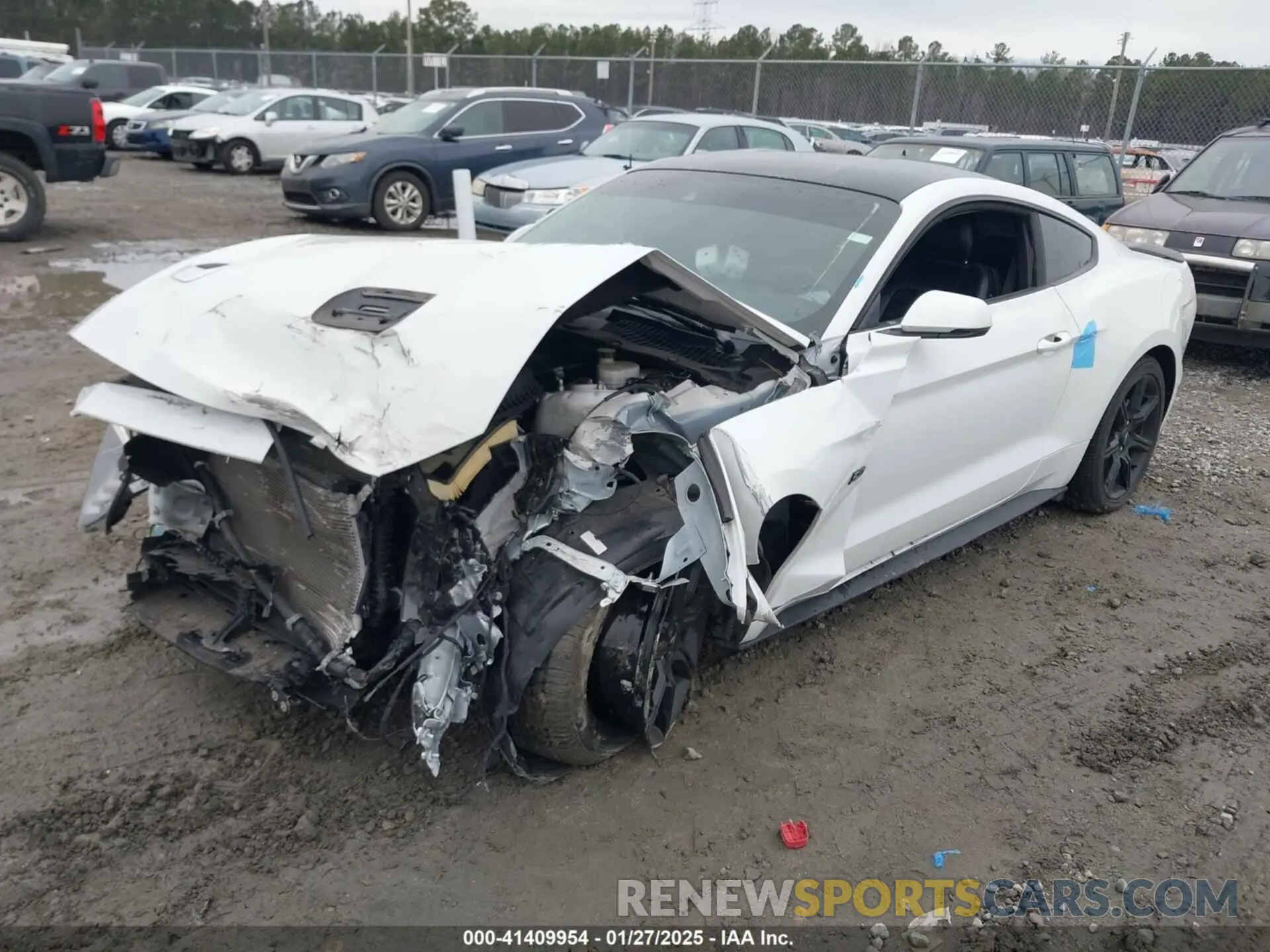 2 Photograph of a damaged car 1FA6P8CF3L5159340 FORD MUSTANG 2020