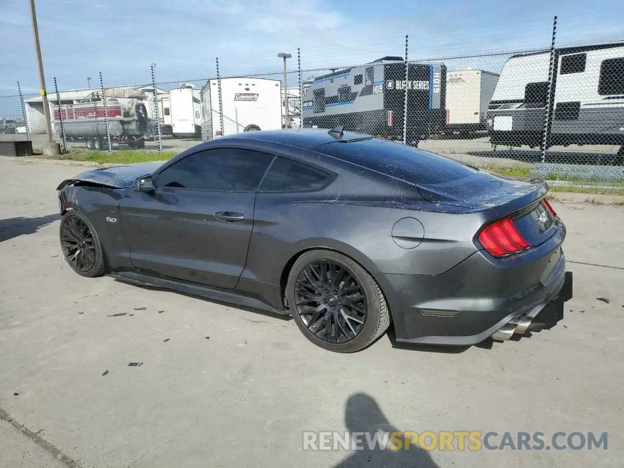 2 Photograph of a damaged car 1FA6P8CF3L5177093 FORD MUSTANG 2020